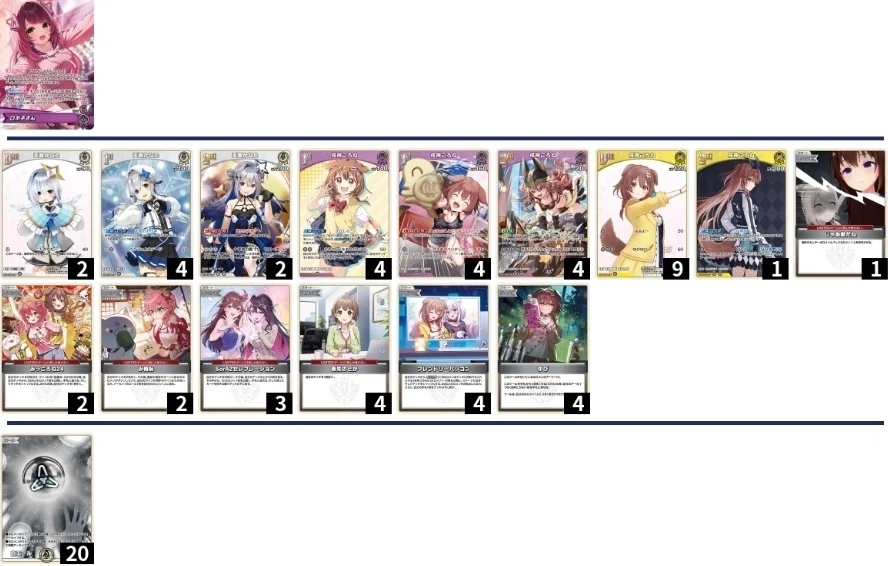 WGP愛知BEST16のころねかなた解説+今のホロカのデッキの組み方について