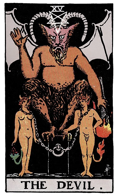 トートタロット講座】XⅤ. The Devil 悪魔【前編】――理想が、言葉に