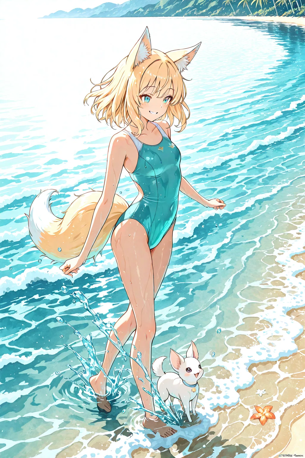 水着写真を分類する！ - ElmarTail One 第4話『Azure』👙｜気球人🎈note