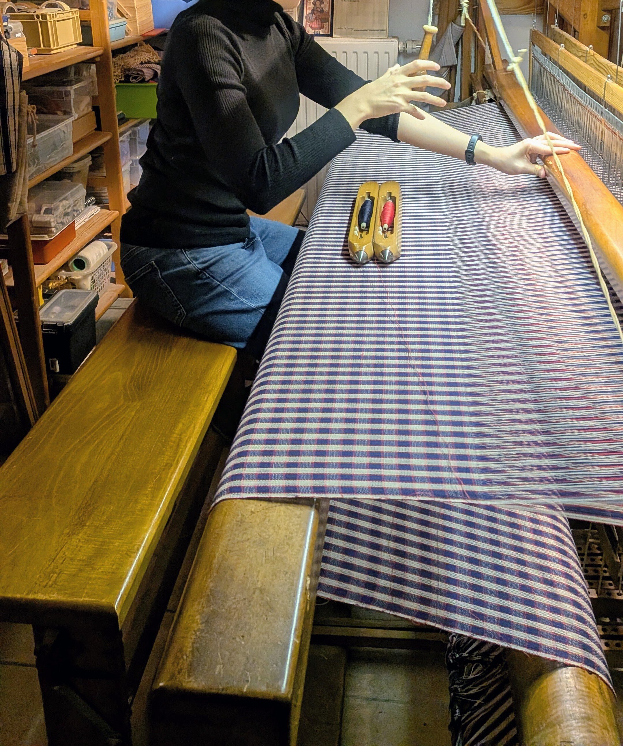 手織り工房を訪問。アルザスに根付く伝統生地、ケルシュ（Kelsch