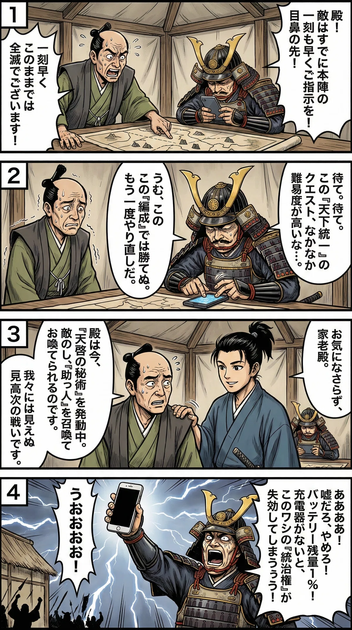 4コマ漫画を「選ぶだけ」で作れるようにしてみた｜ツールを受け取って