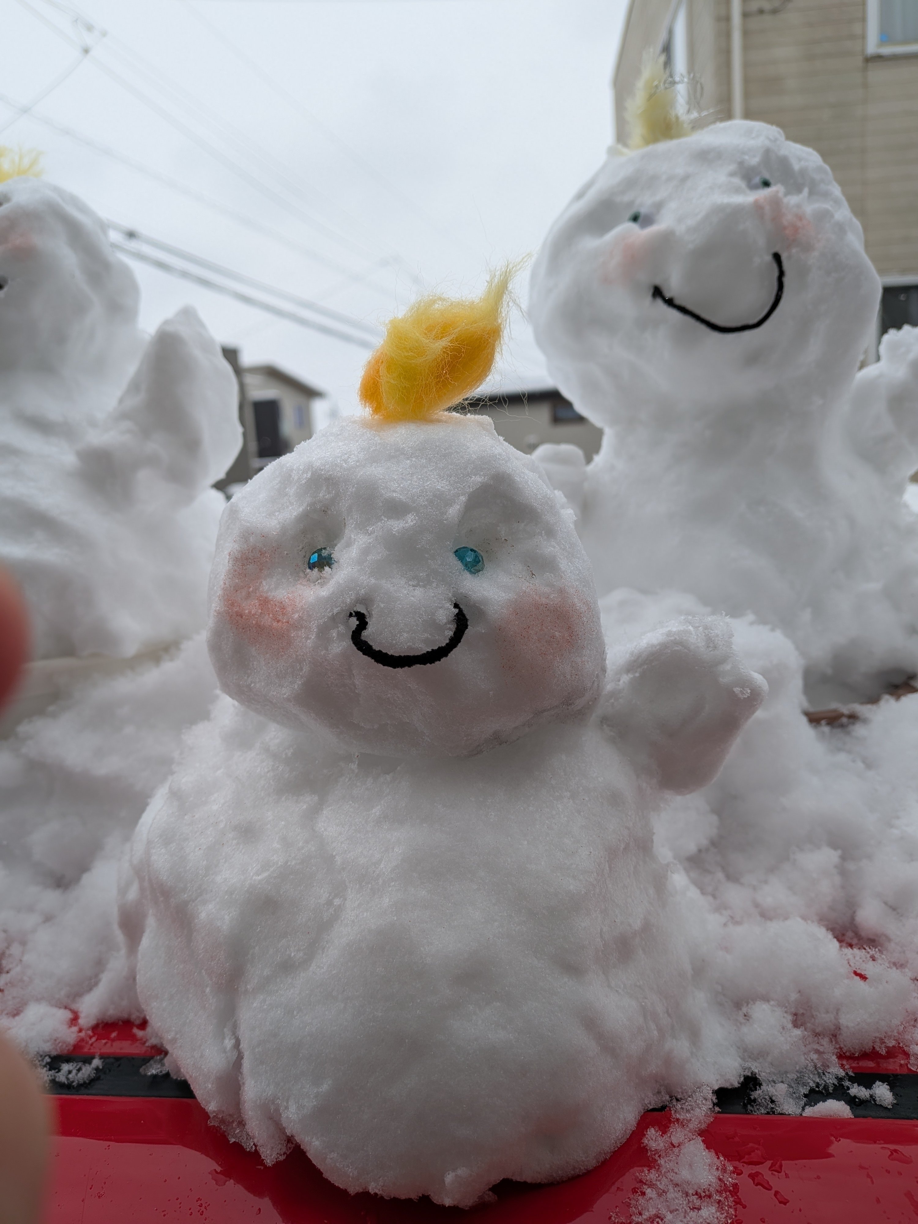 今日も我が家は『Feeling・GO（O）D』雪だるまウィンディくん