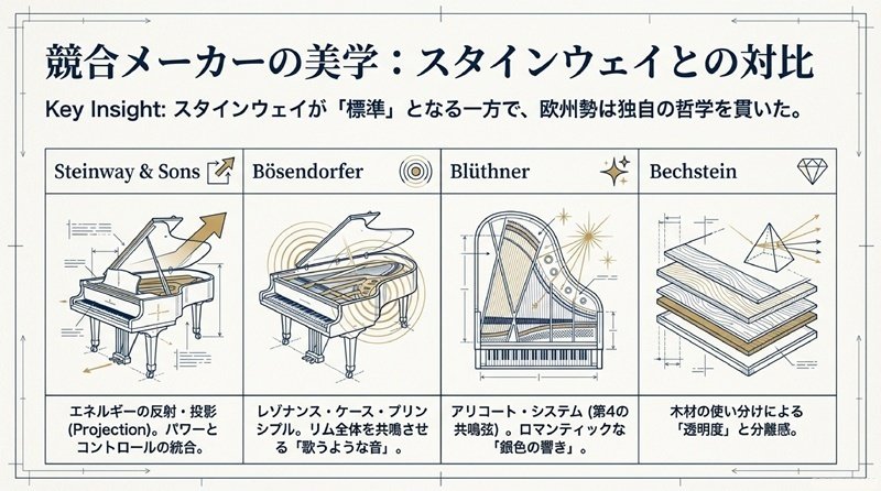 Fachkunde Klavierbau ピアノの構造とその関連技術 一音の旅：ピアノの構造と響きの物理学 ～指先から空間へ、時間軸で