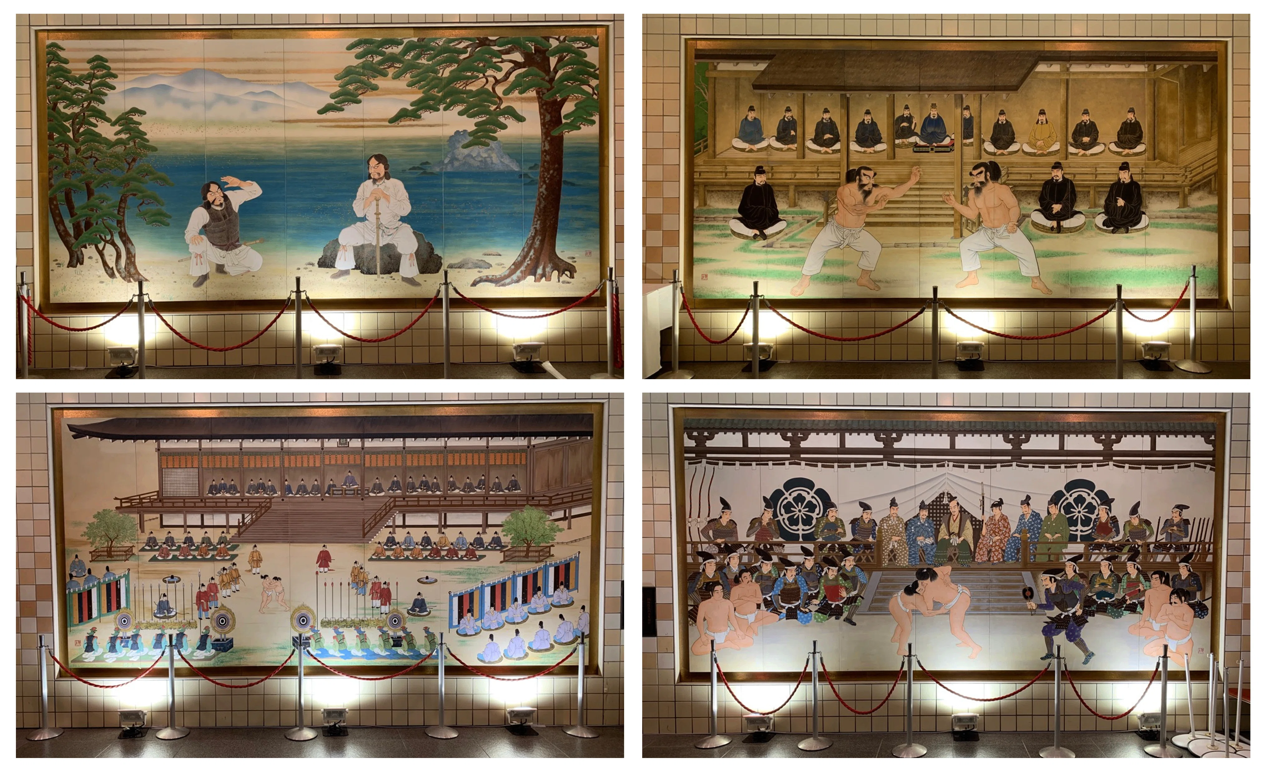 vol.30] 相撲の歴史に棚倉の日本画家 両国国技館の巨大陶板画