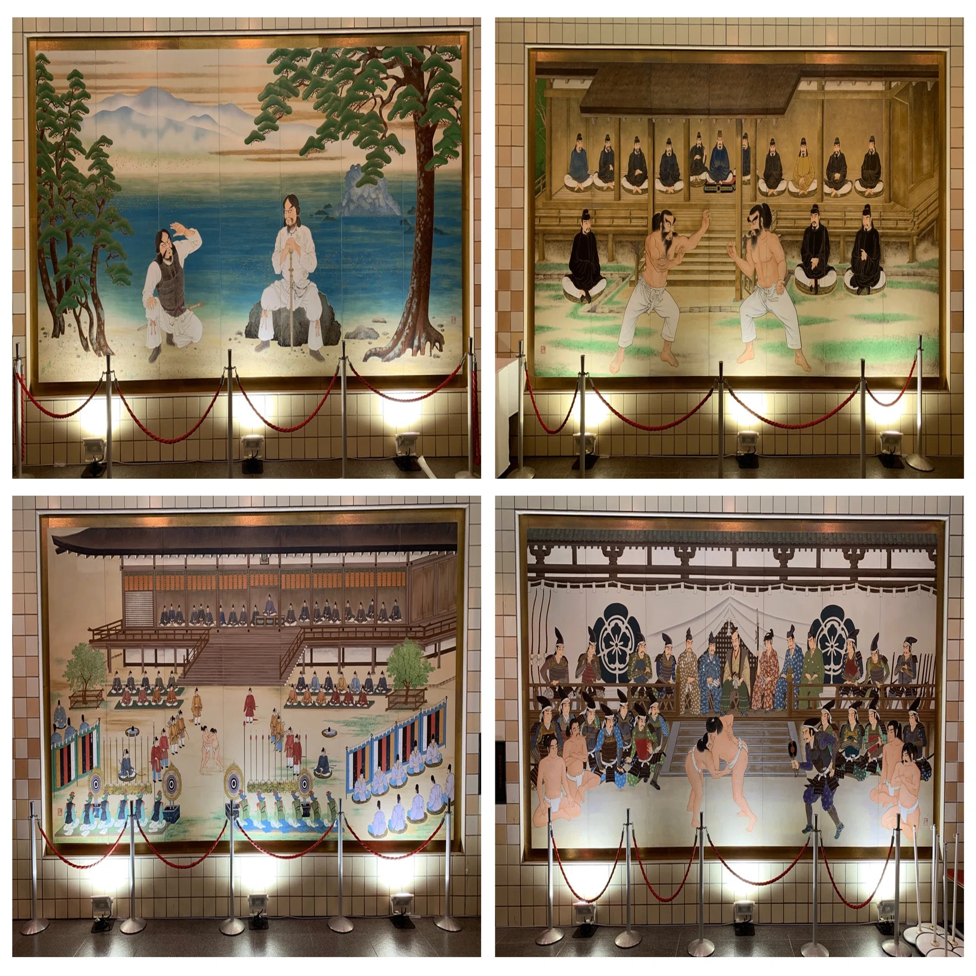 vol.30] 相撲の歴史に棚倉の日本画家 両国国技館の巨大陶板画