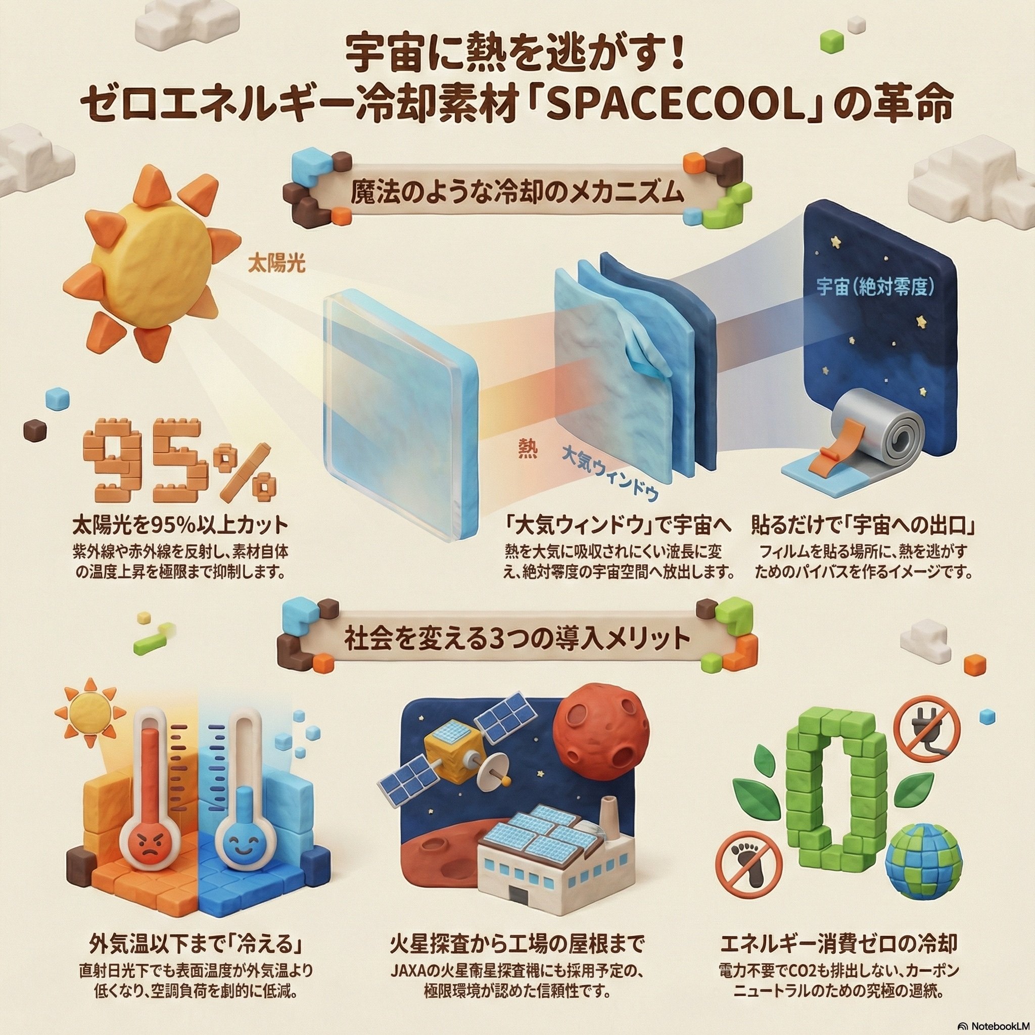 宇宙の「冷たさ」を地上へ。放射冷却素材「SPACECOOL」が切り拓く