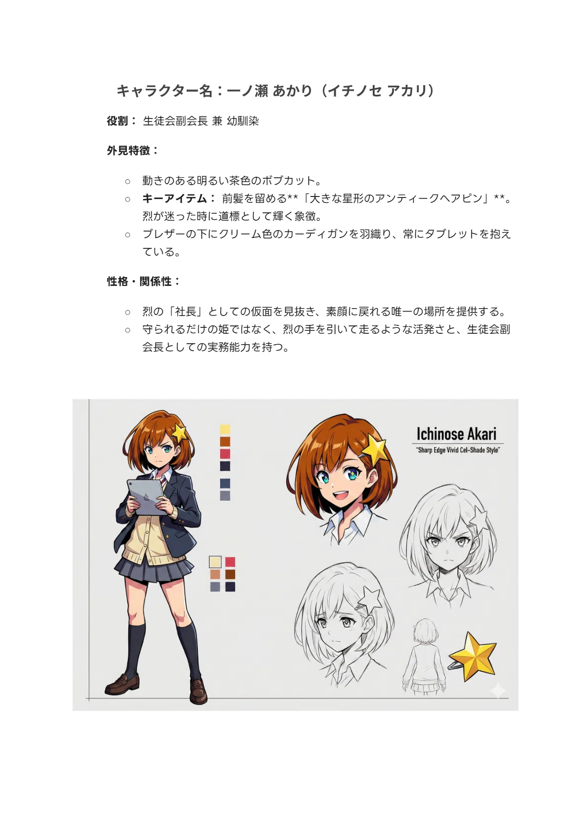 同級生キャラクター設定 同級生2 設定