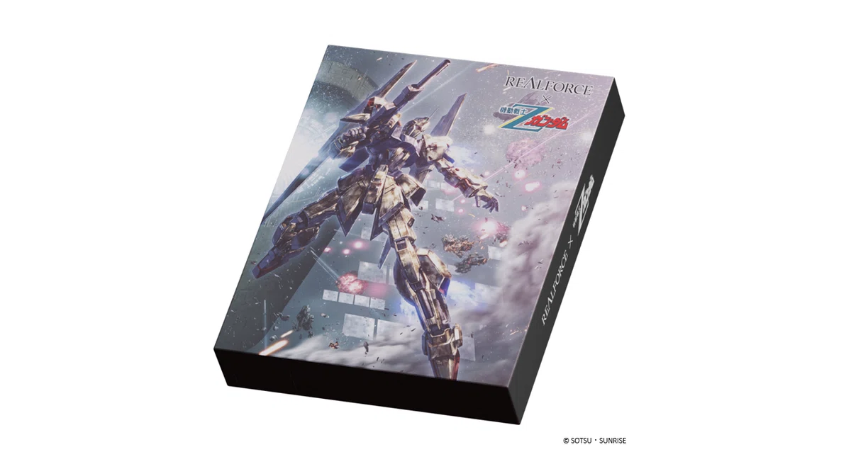 東プレ、REALFORCE × ガンダムシリーズコラボモデル「GX1 Plus
