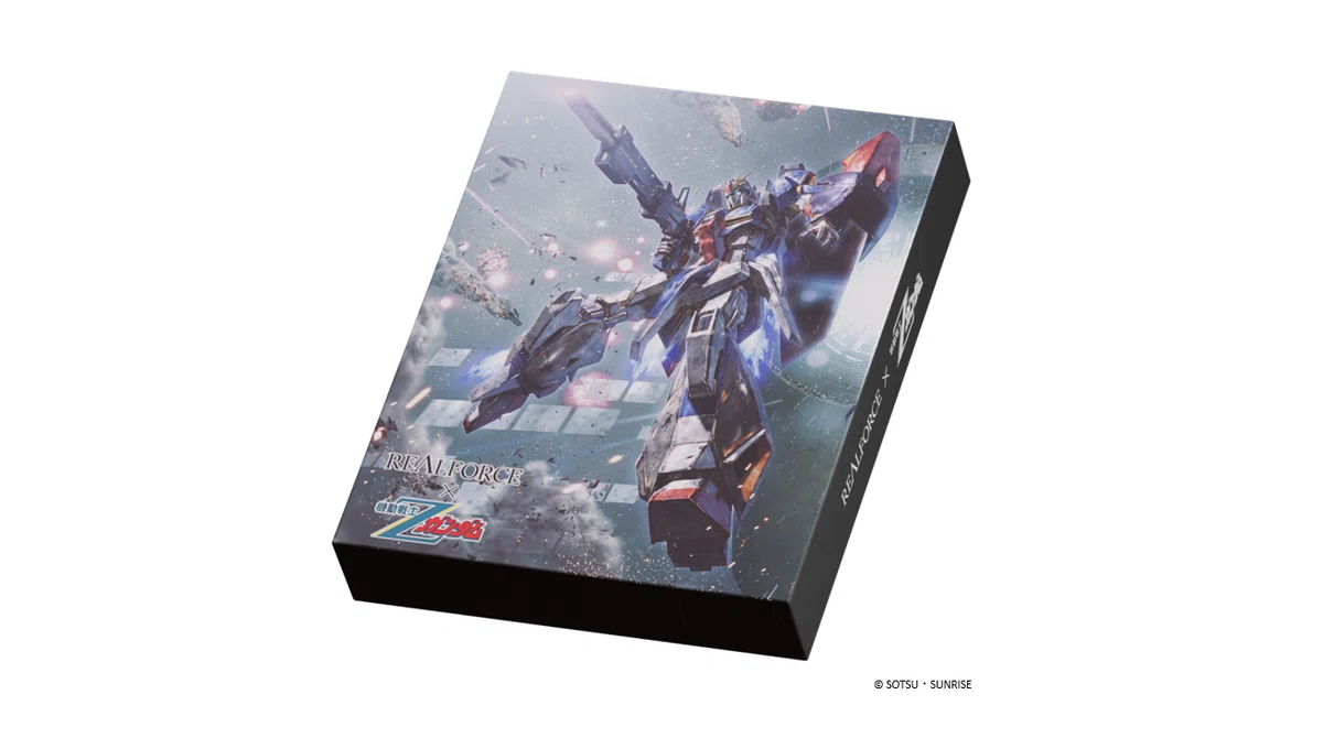 東プレ、REALFORCE × ガンダムシリーズコラボモデル「GX1 Plus
