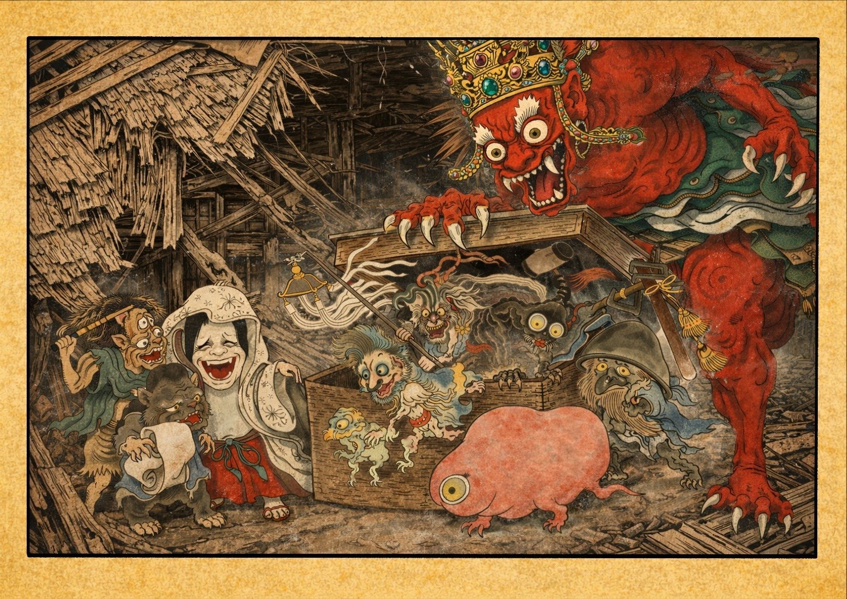 ぬらりひょん」よりも親玉っぽい妖怪探したい｜妖怪さん