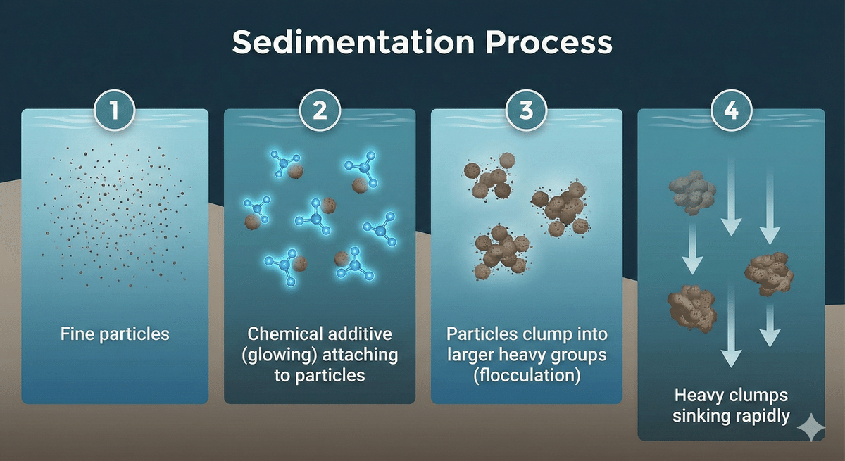 沈降・分離メカニズム図解用