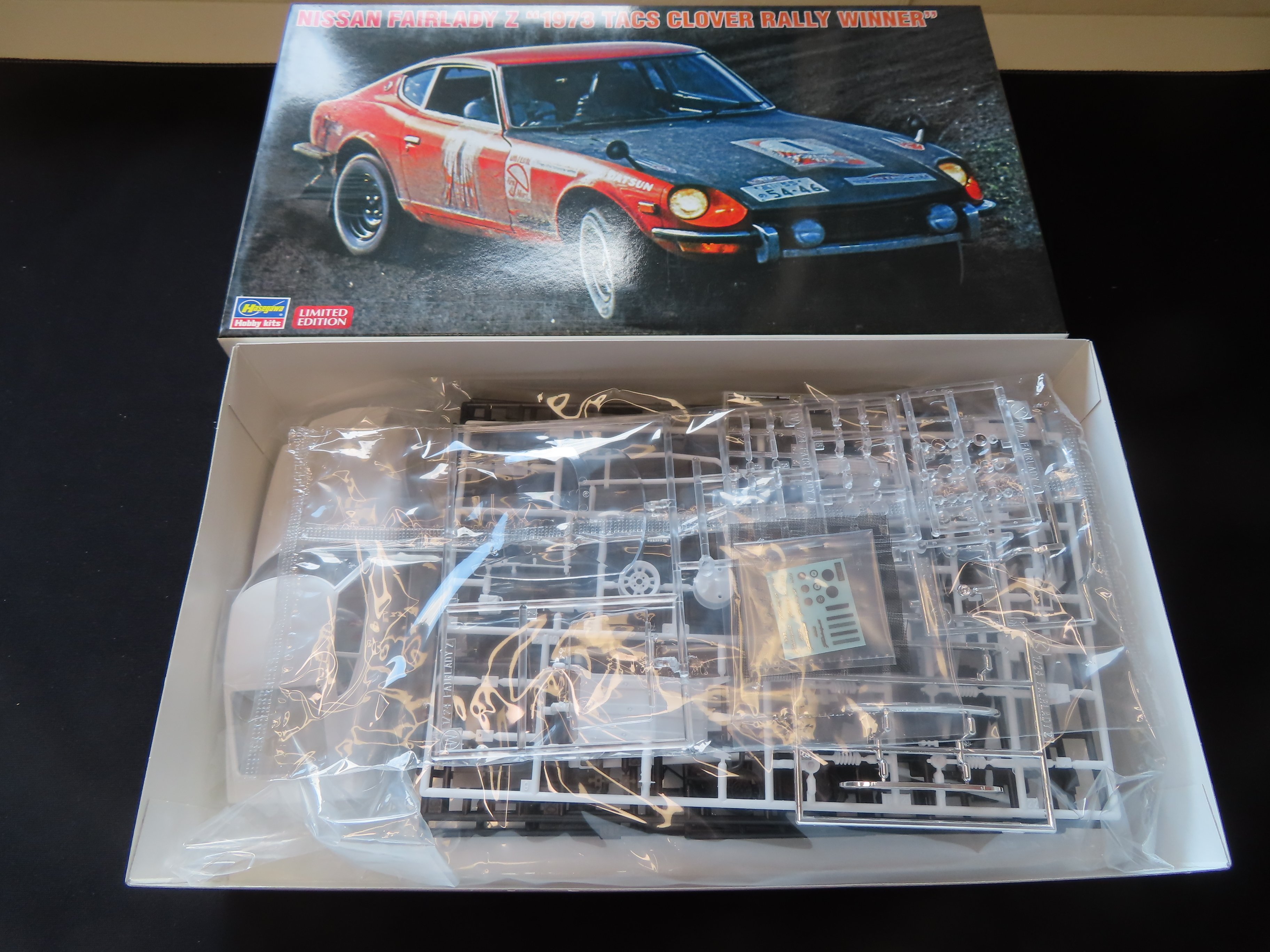 Hasegawa】FAIRLADY Z 1973 TACS CLOVER RALLY WINNER｜積みプラ大好き