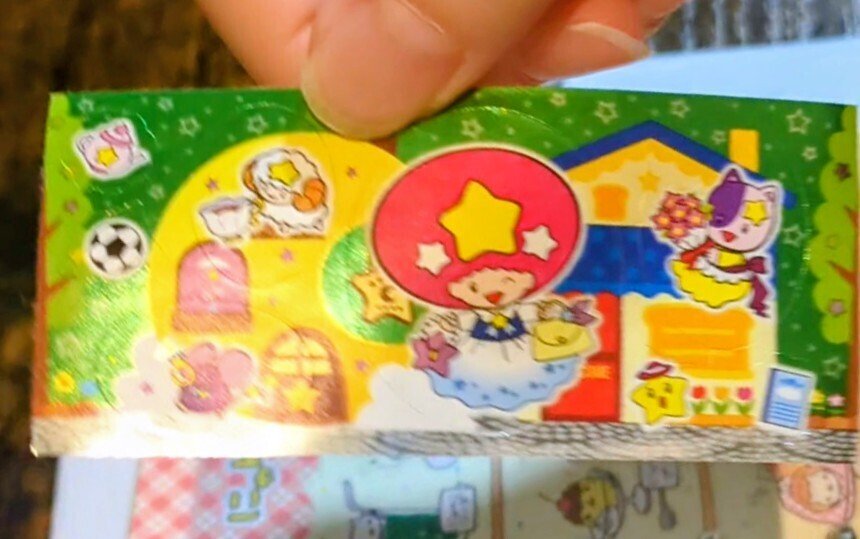 32歳平成女児がシール帳を購入した件｜シロネ