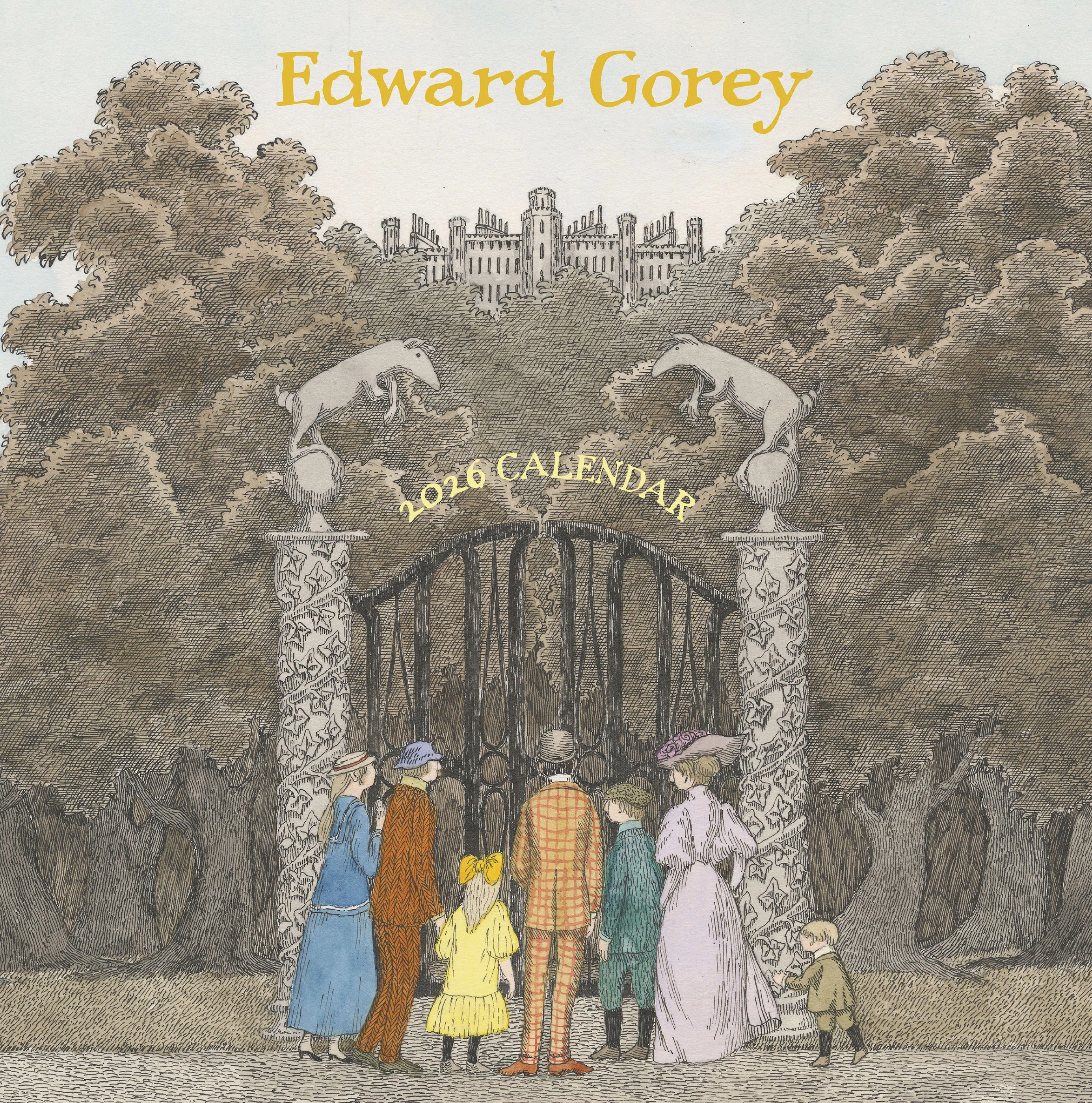 Edward Gorey Art sweat 絵本画家 絵本の家 - 輸入カレンダー｜絵本の家 仕入担当 ハリネズミ