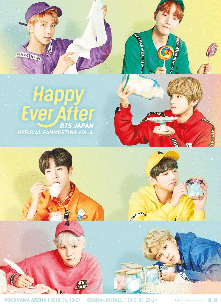 BTS JAPAN OFFICIAL FANMEETING VOL.4 ~Happy Ever After