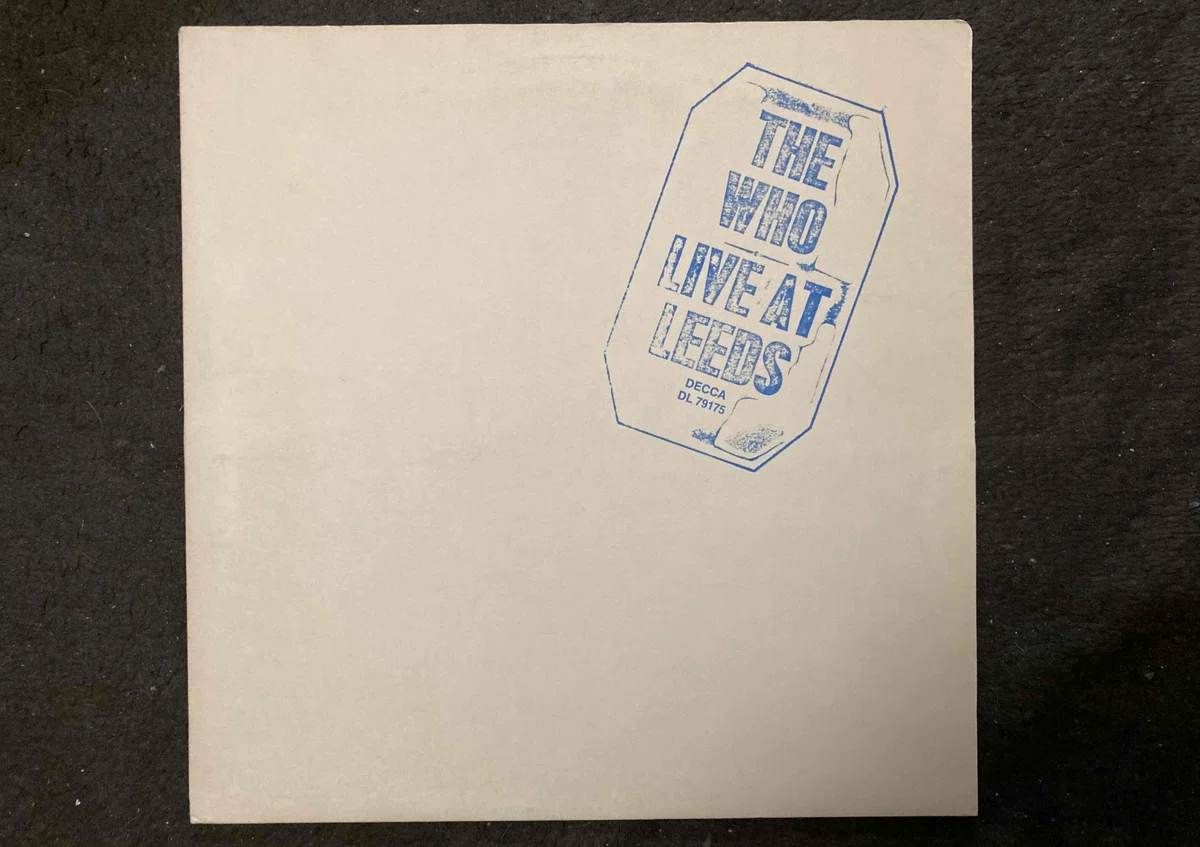 The Who [ Live at Leeds ] UK TRACK 2406-001 US Decca ｜naruru