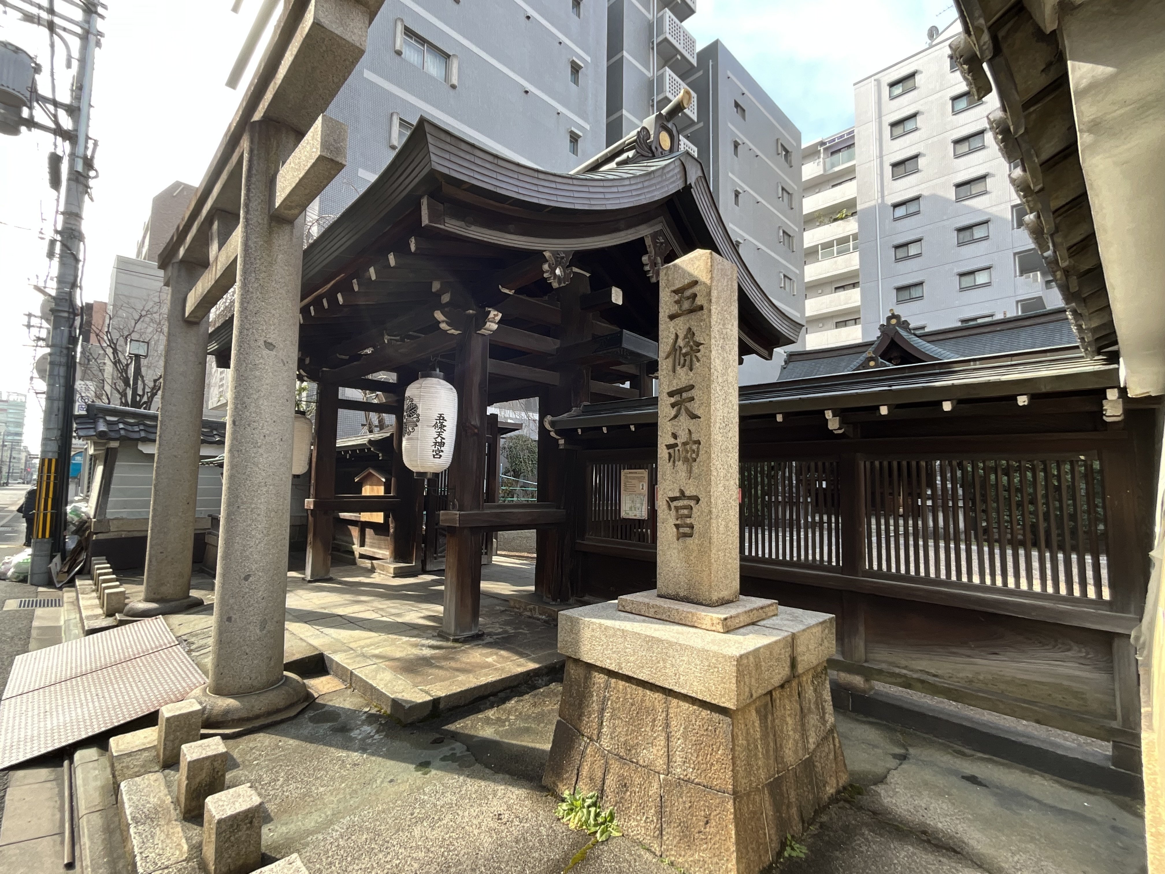 五條天神宮とオケラ：2026年2月19日（木）｜藤井秀昭（『京都居候叢書