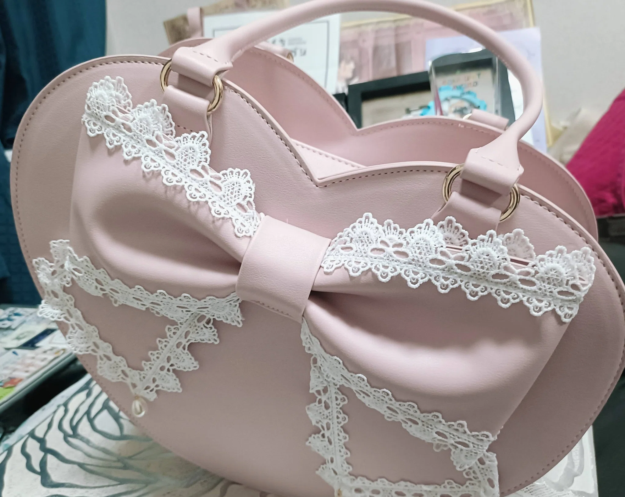 眞白ありす　3WAYバッグ(ピンク) 眞白ありす×しまむらコラボ 3WAYバッグ ピンク - メルカリ