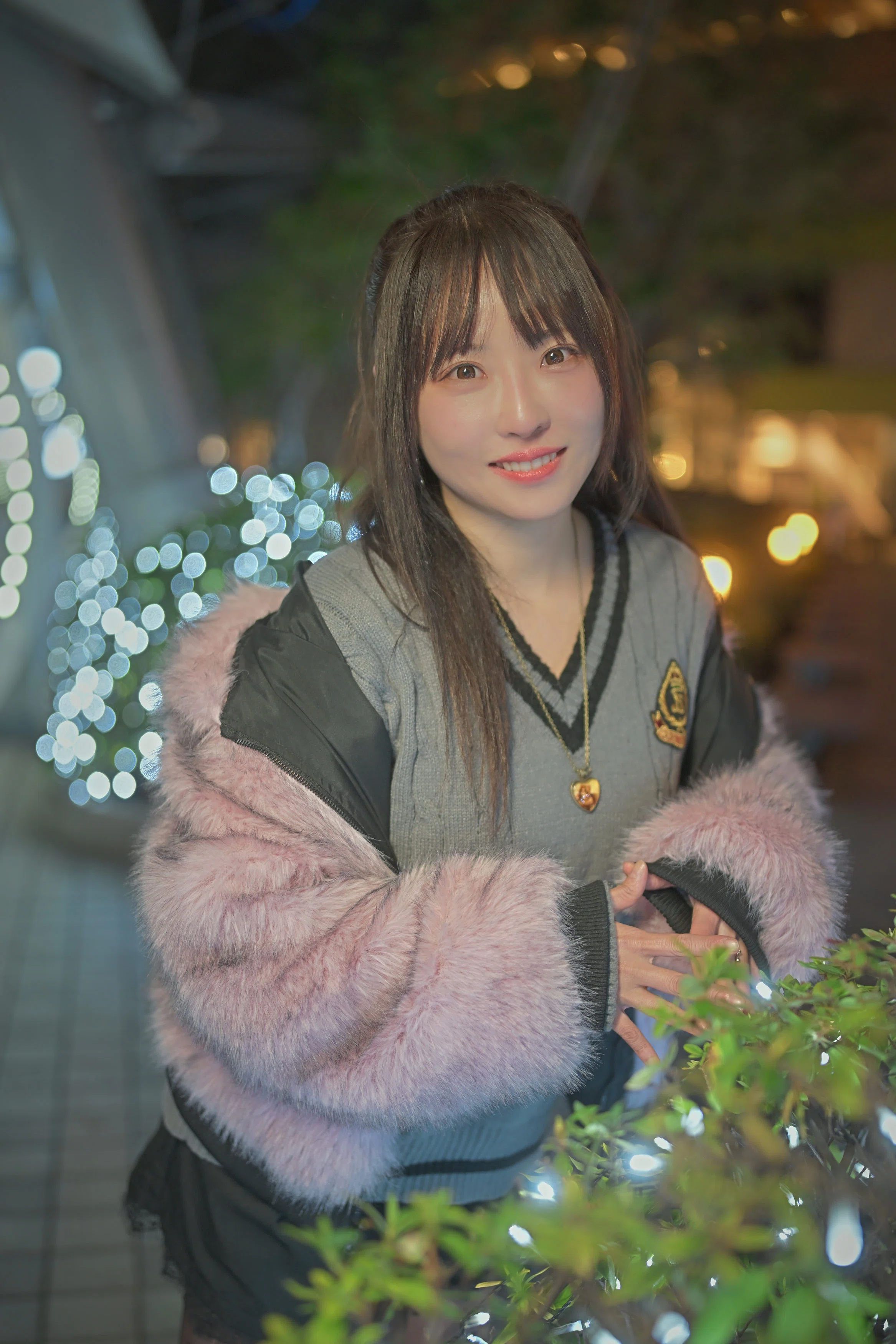 日下部ほたるさま（X: @hotaru_kusakabe ）夜景ポートレート② Z9