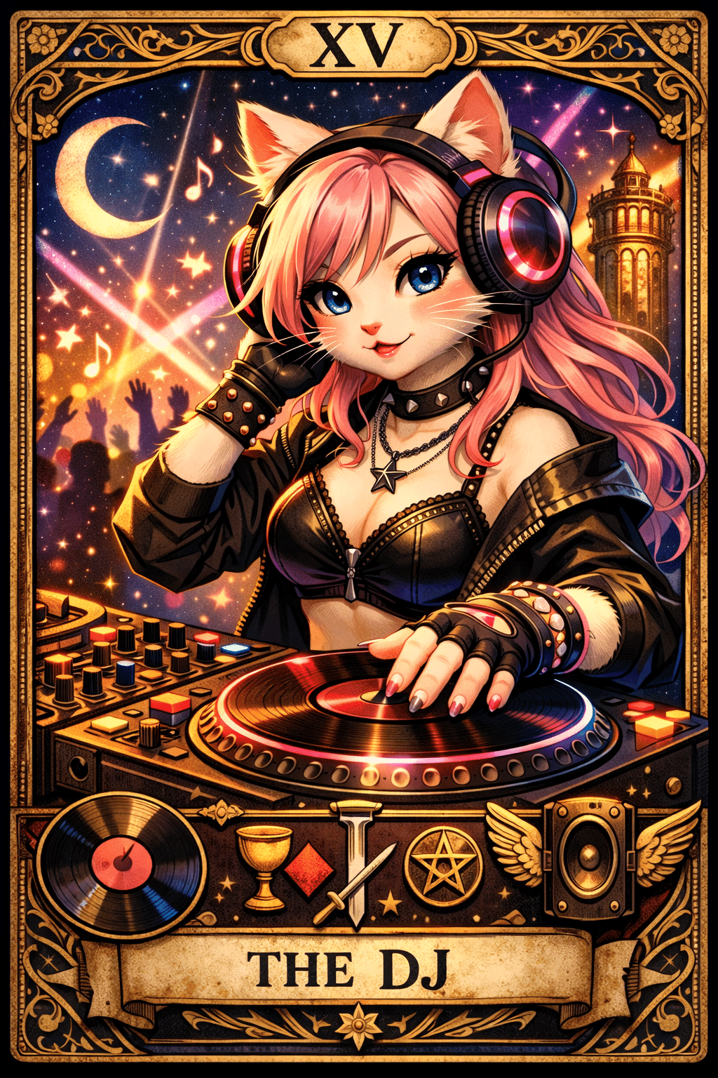 2026 2/15 タロット猫のタロットカードみたいな占い｜n kuro