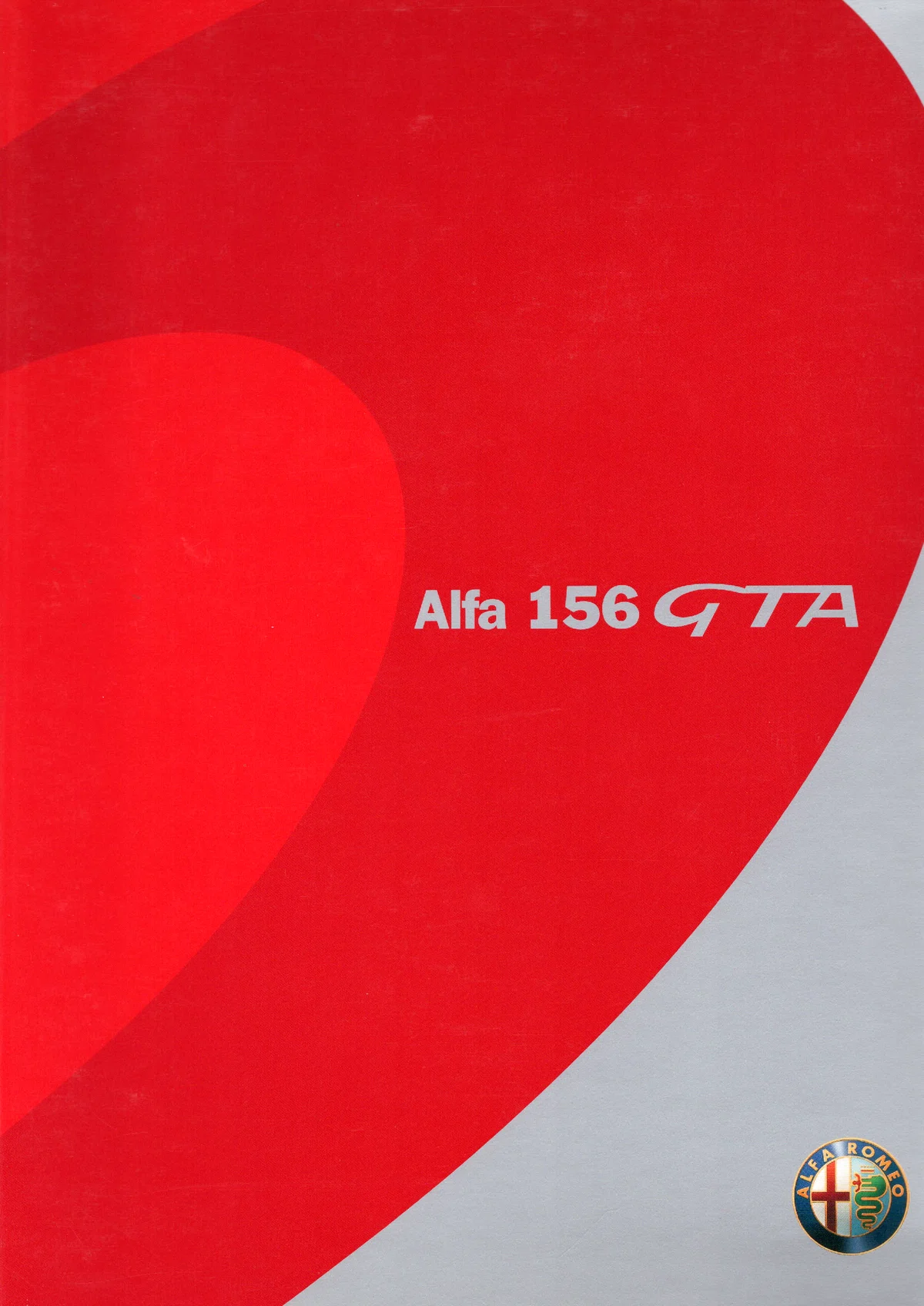 ALFA ROMEO Catalog 100: Alfa 156 GTA Press Kit｜とあるアルフィスタ
