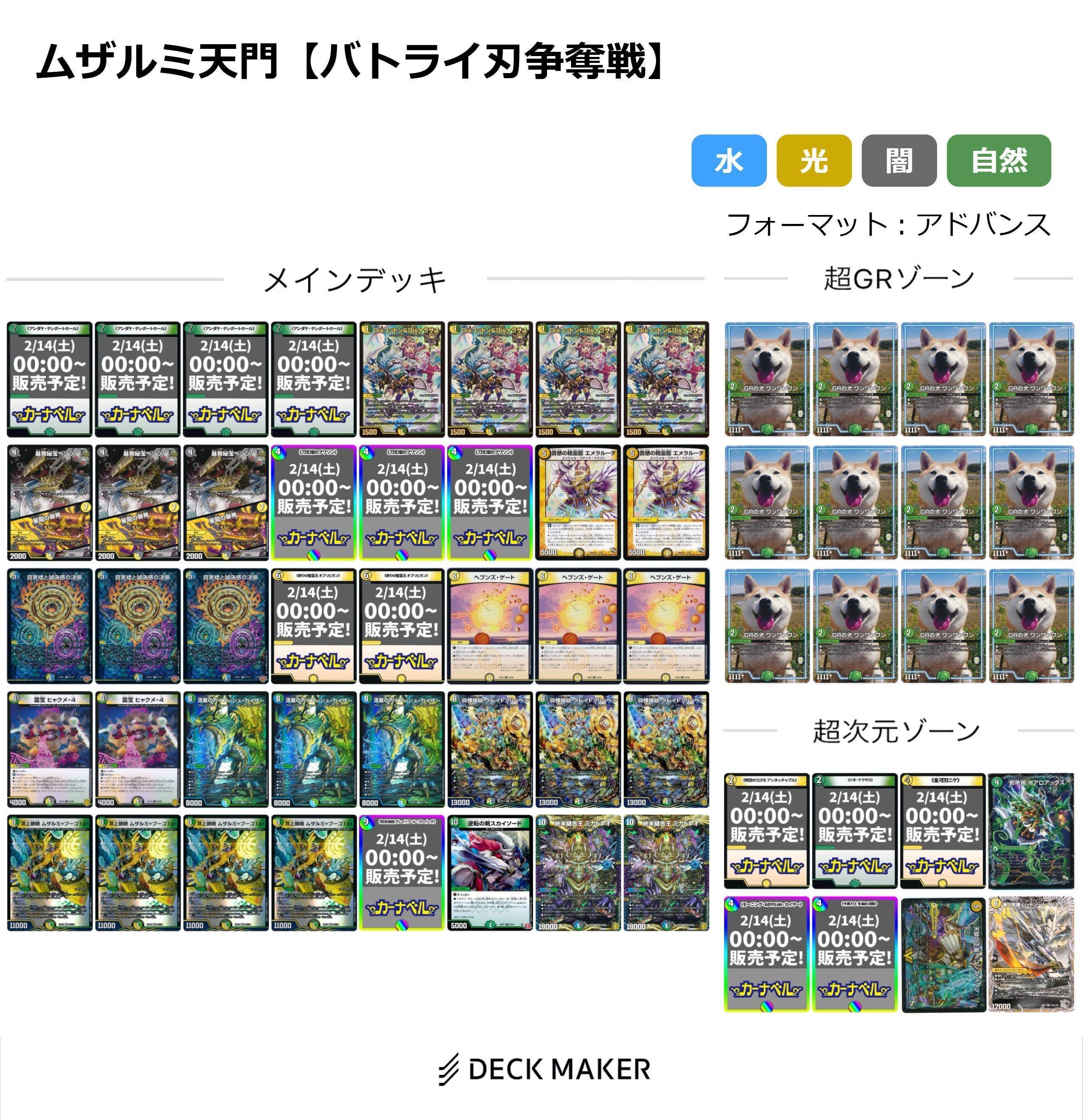 バトライ刃争奪戦直前！こんなデッキを使いたい～｜mikalS7