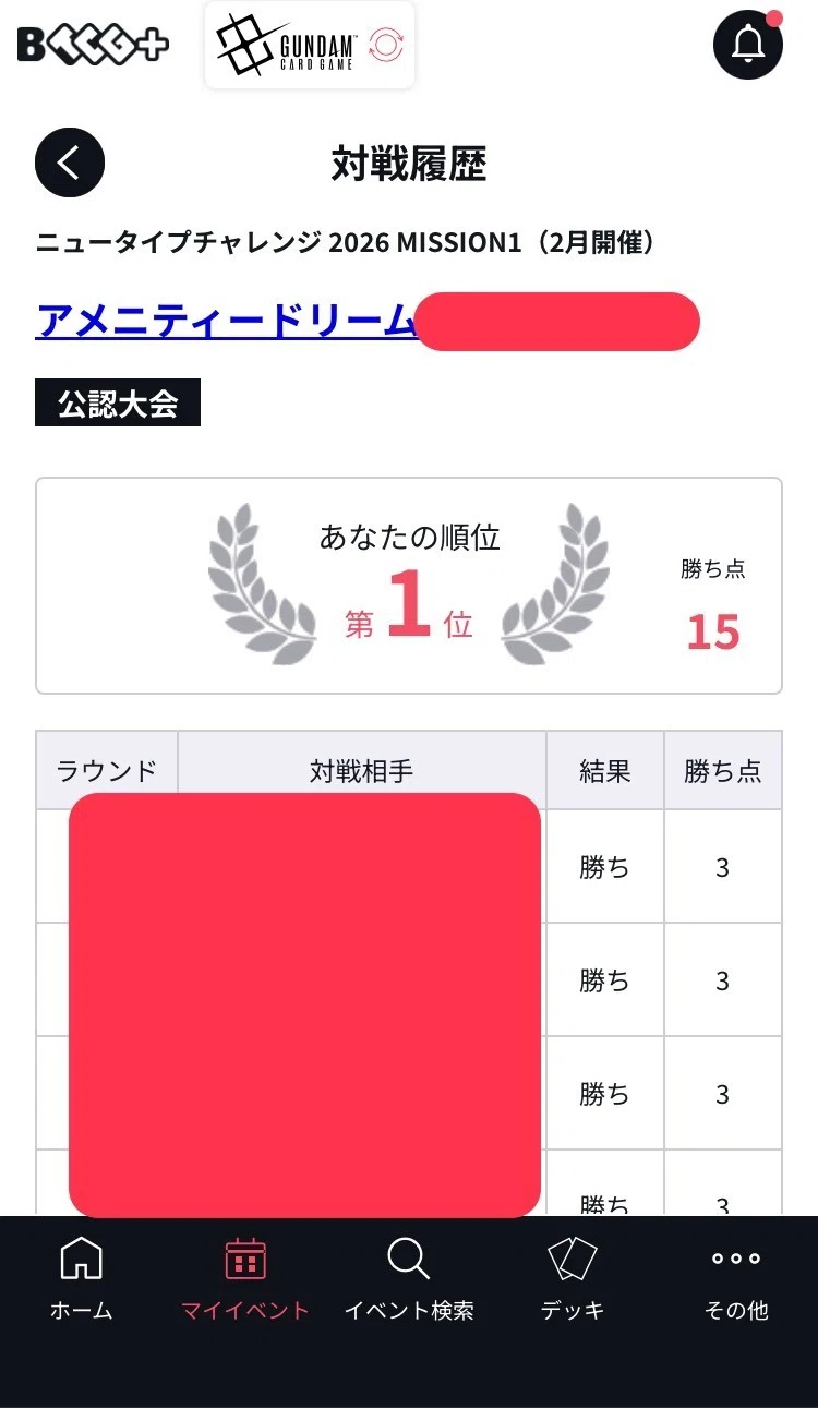 第3弾NTC優勝]青赤サイコデッキ｜オザワ