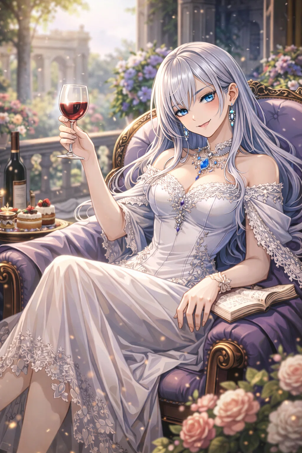 ⭐ 悪役令嬢 AIイラスト｜高画質コンビニプリント色紙 ｜創作女子アート あなたはどの悪役令嬢？ビジネスで戦う5つのタイプ｜AIイラスト｜メイシン