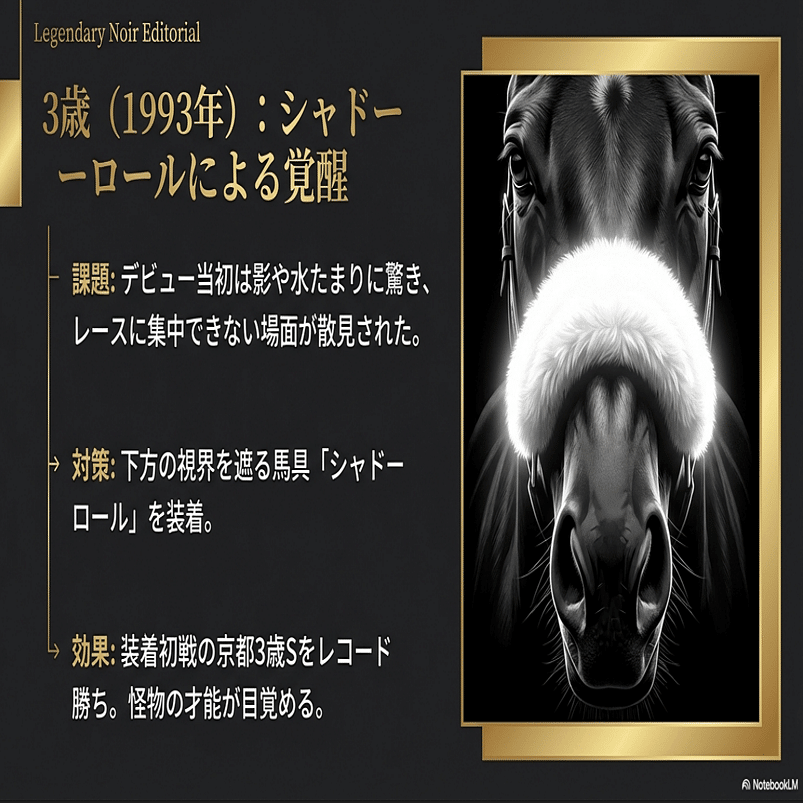 ナリタブライアン ― 3冠を“通過点”にしたシャドーロールの怪物