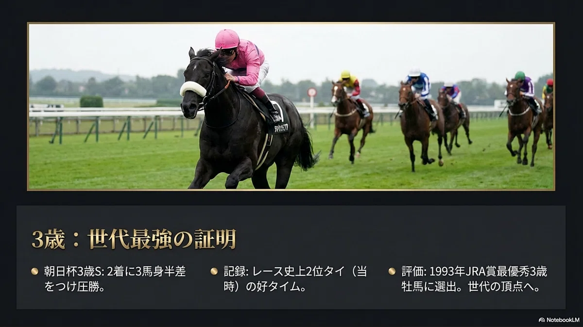 ナリタブライアン ― 3冠を“通過点”にしたシャドーロールの怪物