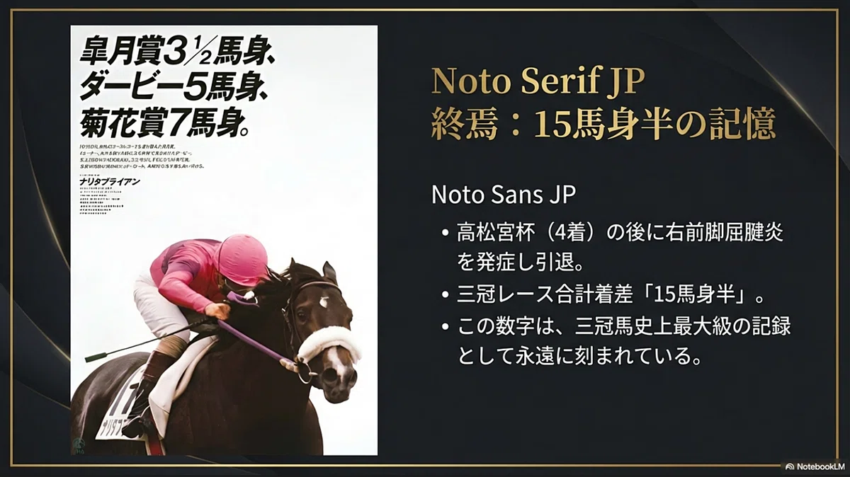 ナリタブライアン ― 3冠を“通過点”にしたシャドーロールの怪物