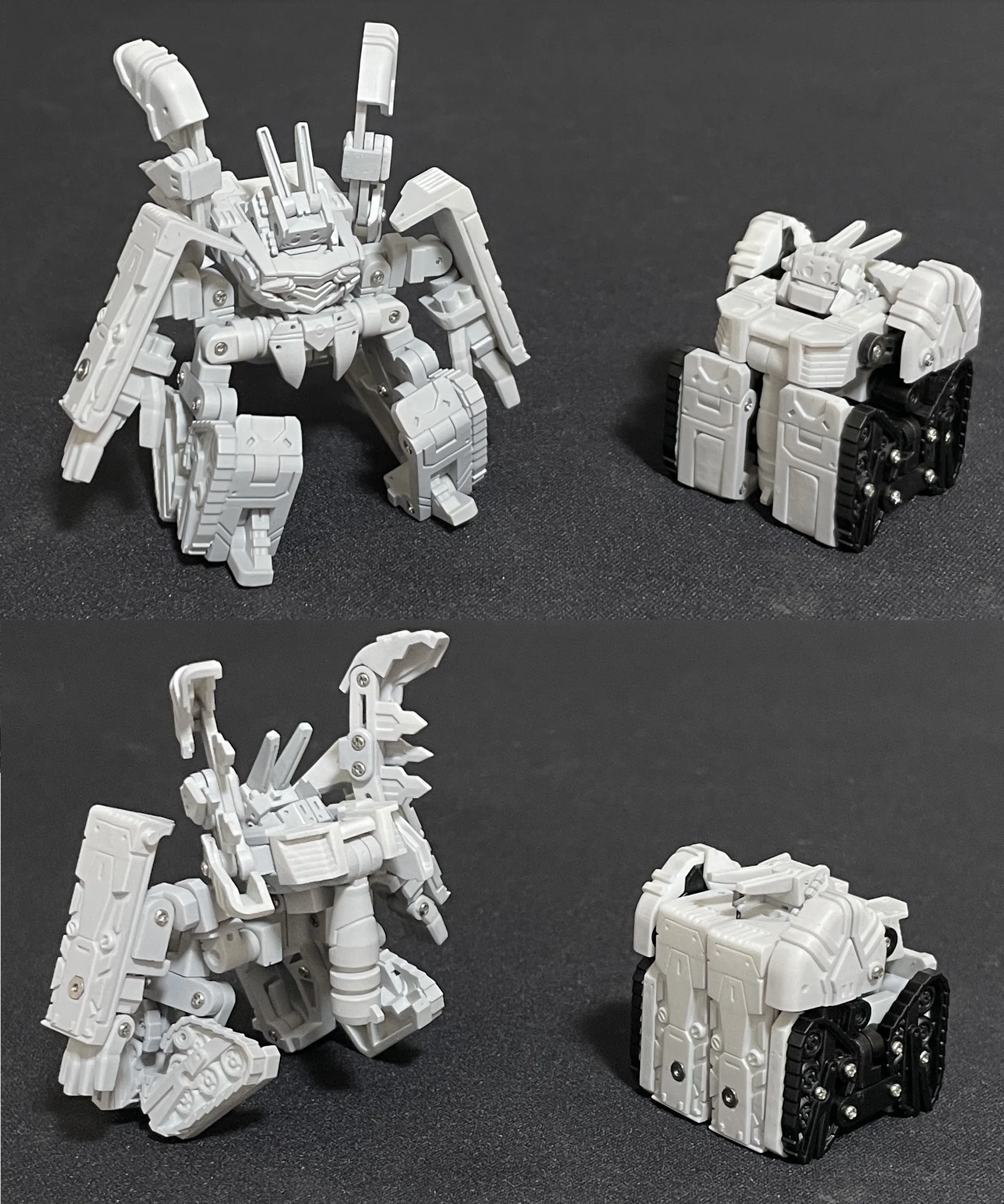 ガレージキット　色々7体 ガレージキットの作りやすさとは？｜ちびメカ工房