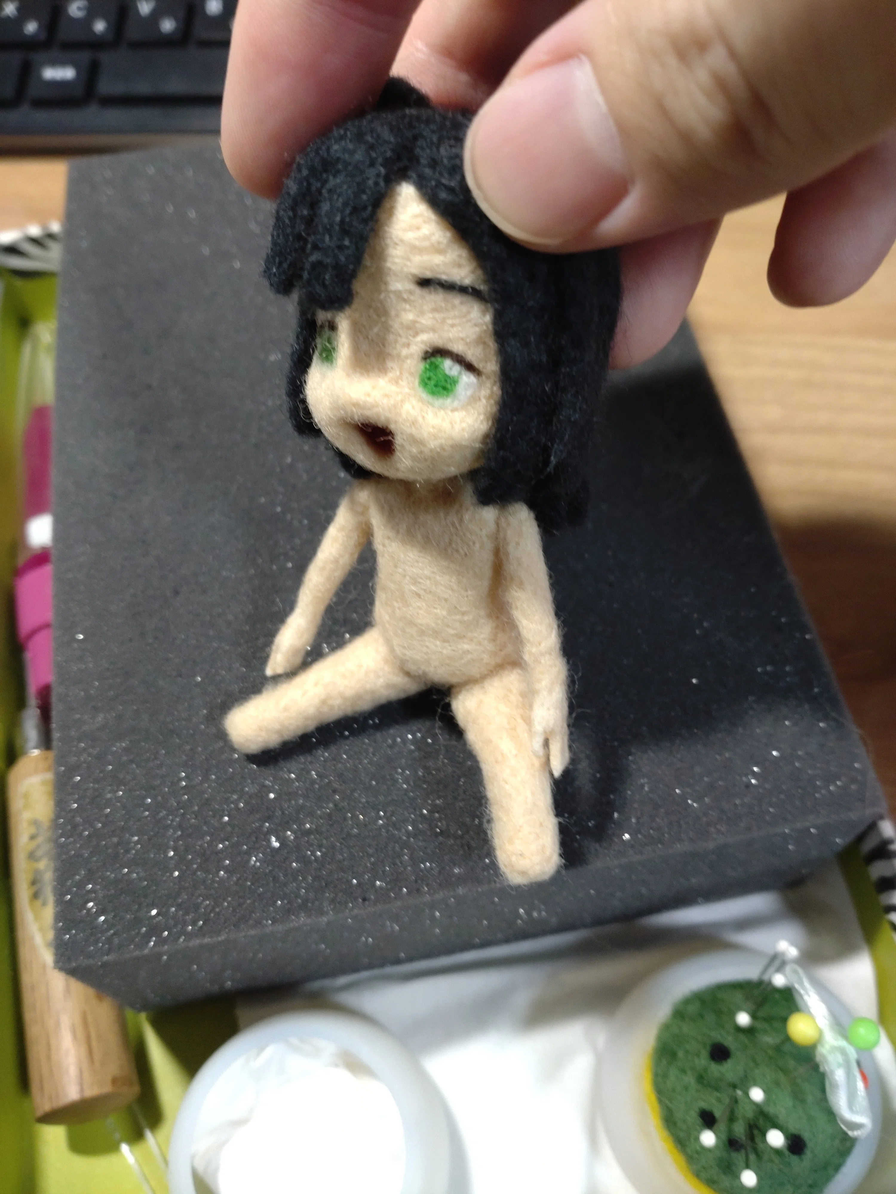 2025年 羊毛フェルト作品｜kuma3mofmof
