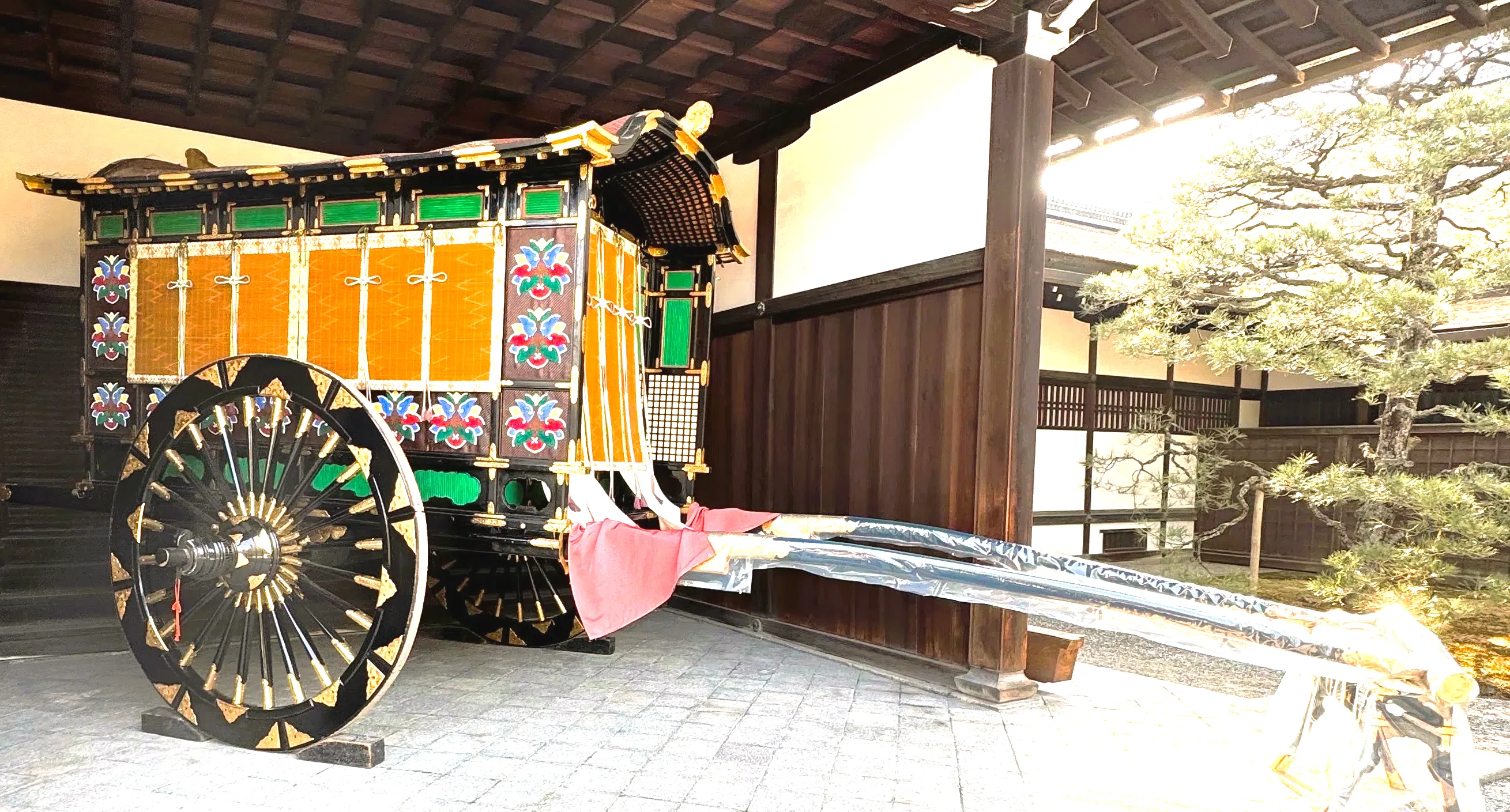 牛車（うしぐるま）の構造を考える｜鴨東