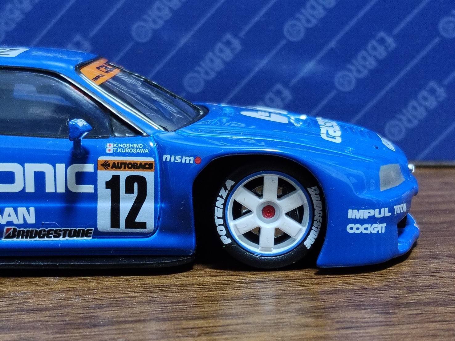 EBBRO 1/43 CALSONIC SKYLINE JGTC 1999｜岡田衛