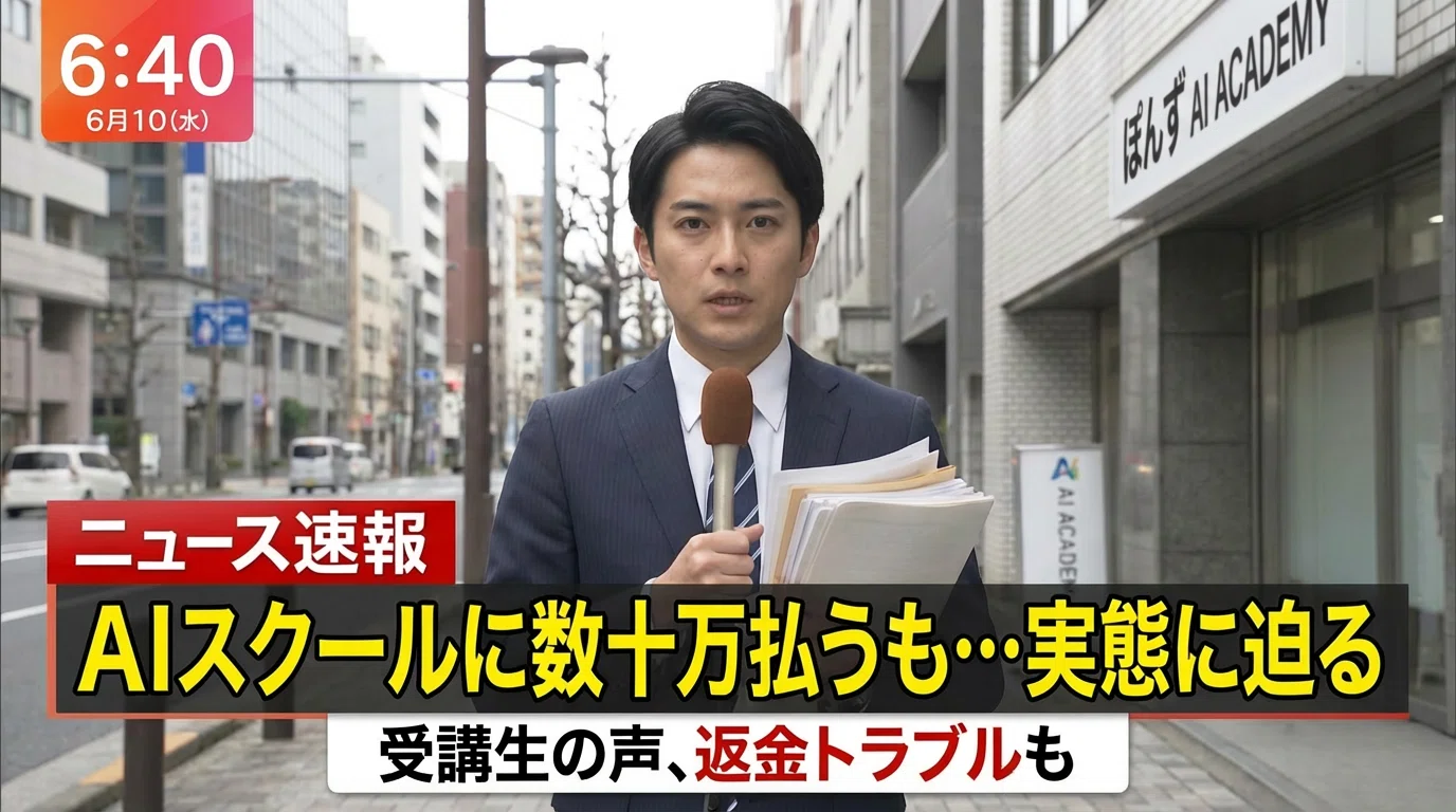 AIスクールに数十万払った人の話を聞いて、勉強代0円の私が思ったこと 