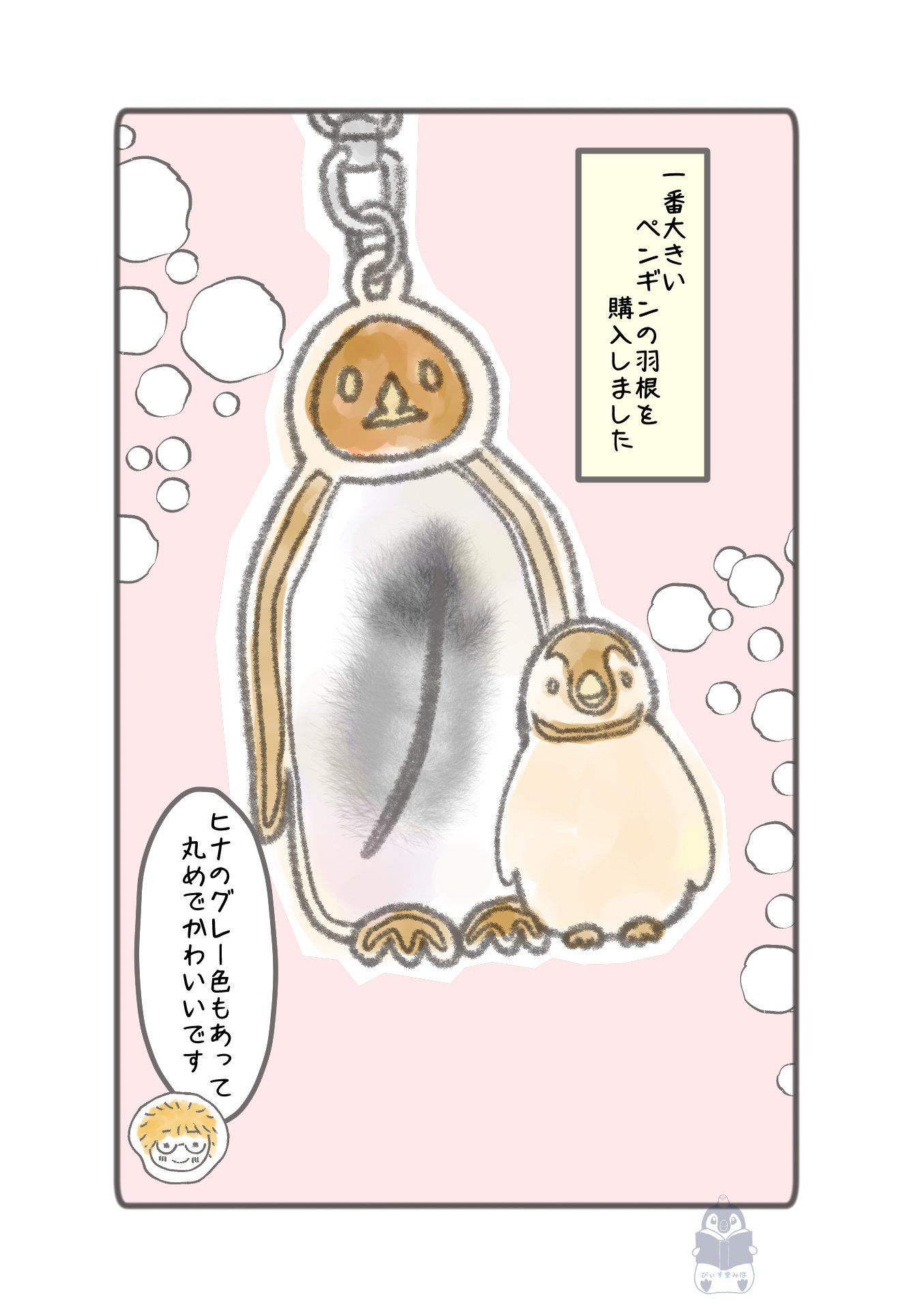 ペンギンの羽根を購入してみました🐧｜ぴぃす堂みほ