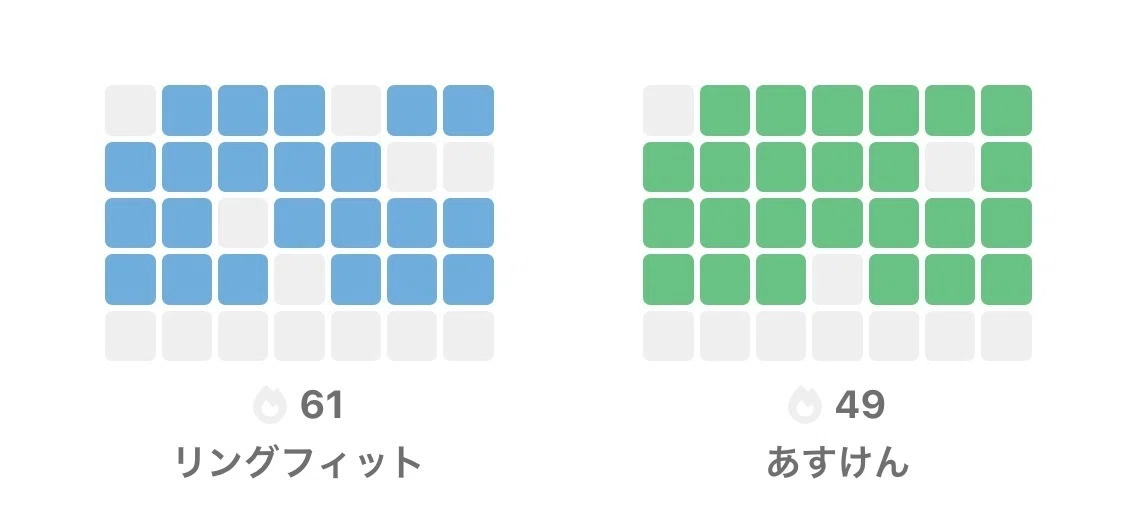 リングフィット レベル上げには ホットスポット｜ちこ｜ビバ健康オカン
