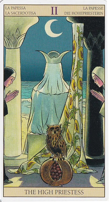 レビュー | タロット012 | Tarot of the New Vision | Lo Scarabeo