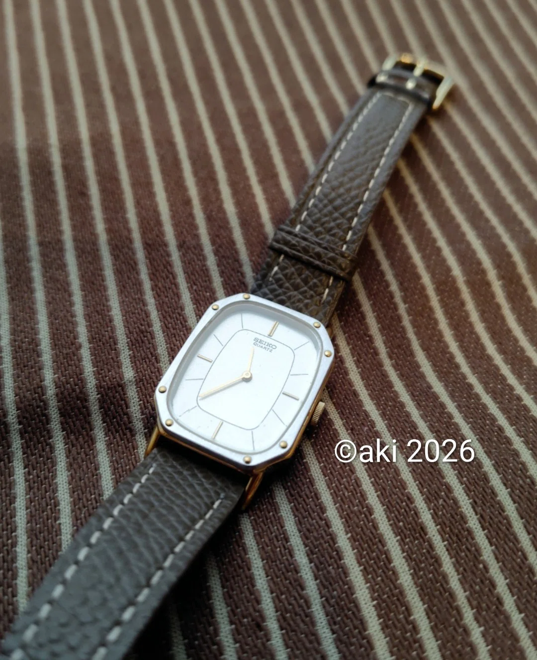 レディースのオールドクオーツ（SEIKO）｜aki