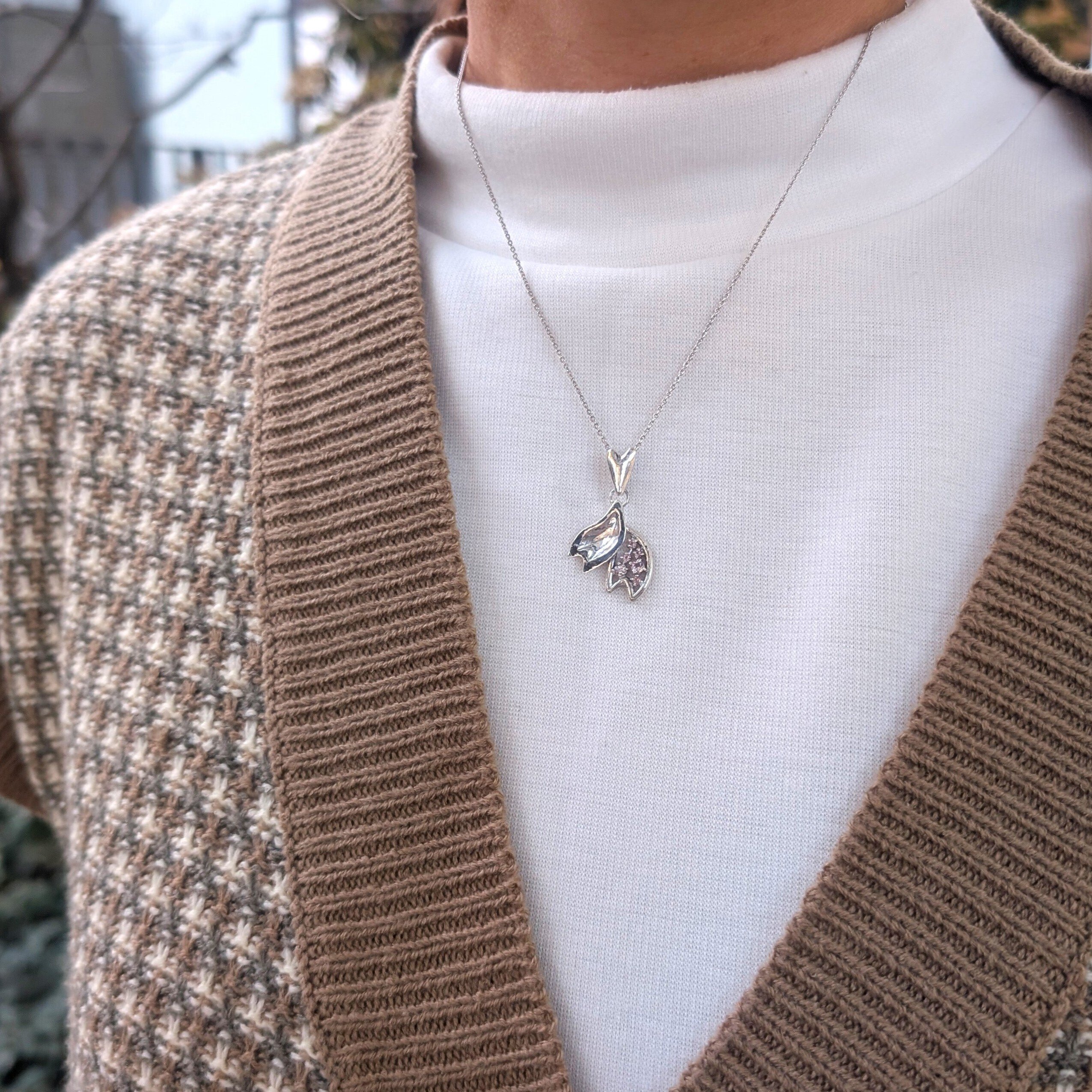 桜の花びらペンダント｜Finedays