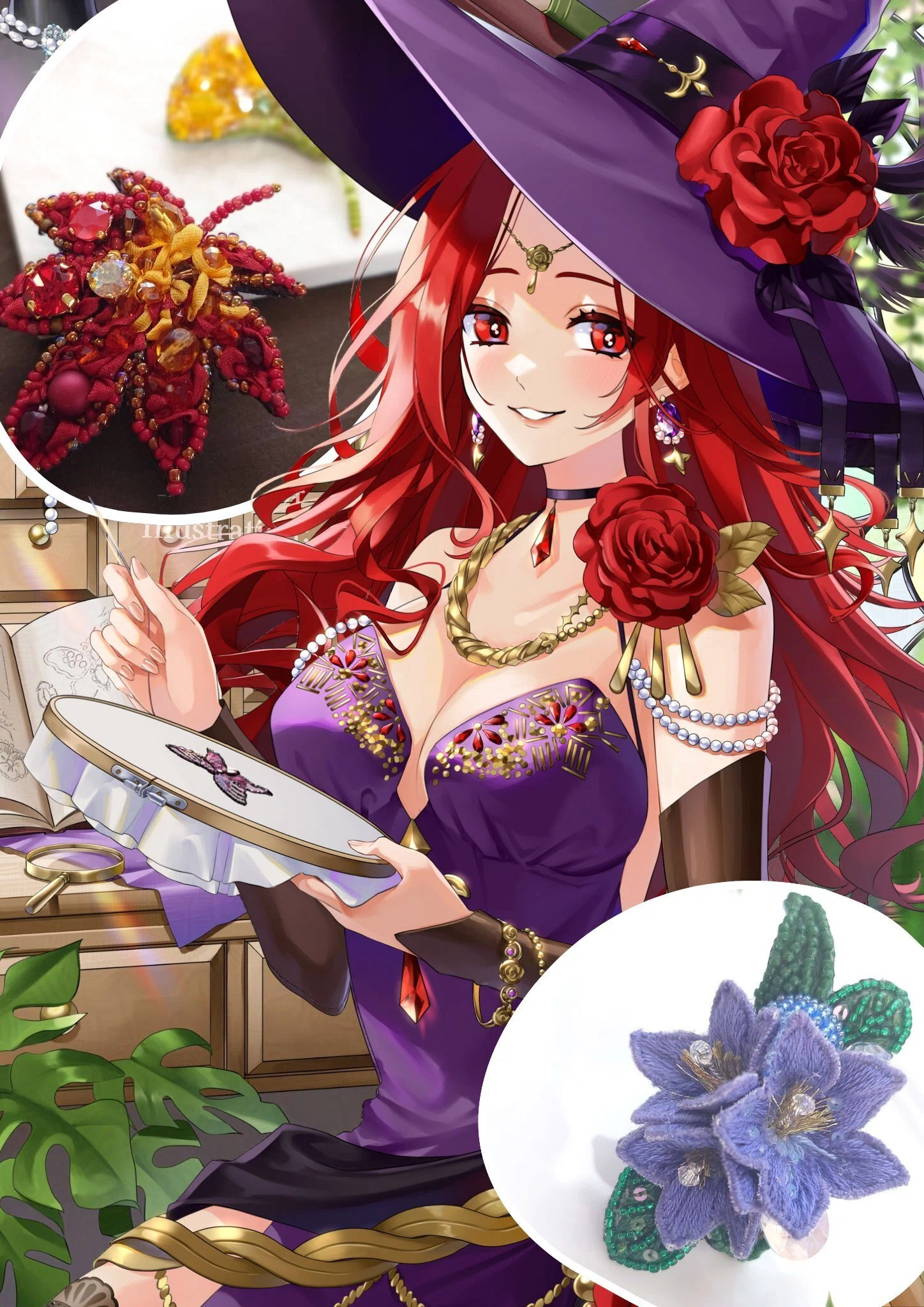 なつ　1/9 アクセ3点おまとめ 私の『美学』 ｜連珠あす那@ハンドメイド系Vtuberビーズアクセサリー