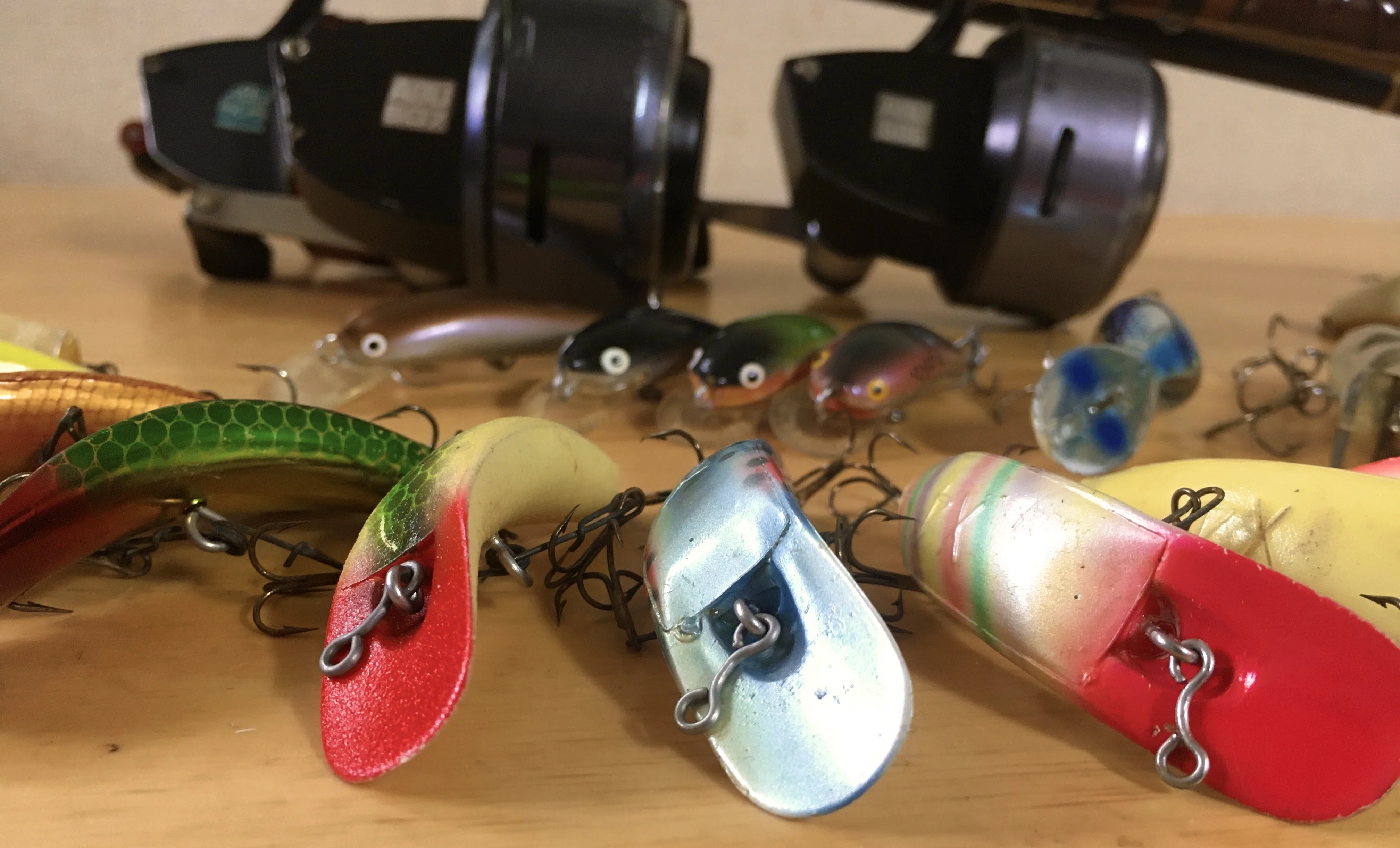 🎣オールドフィッシングタックル057 湖水のアンダースピン ~ ABU 500