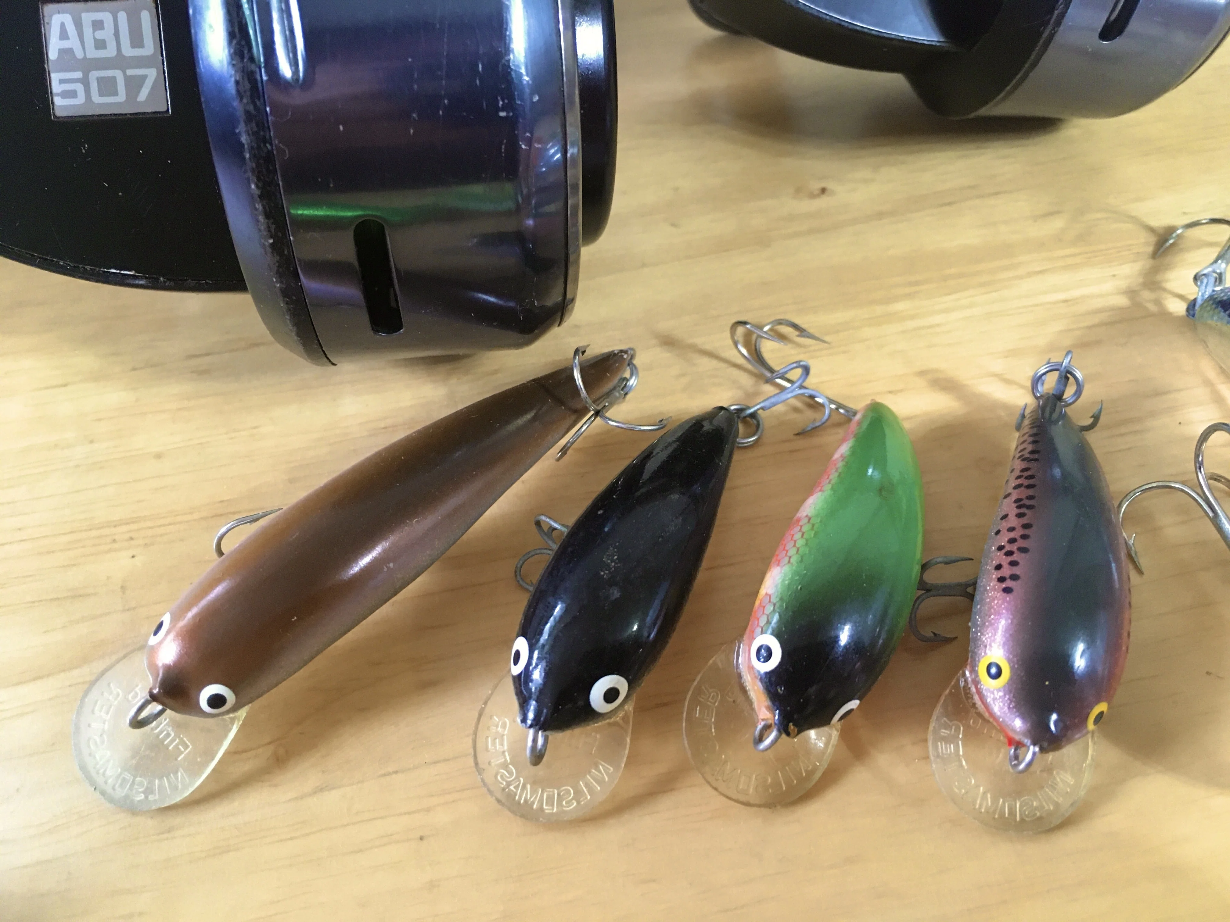 🎣オールドフィッシングタックル057 湖水のアンダースピン ~ ABU 500