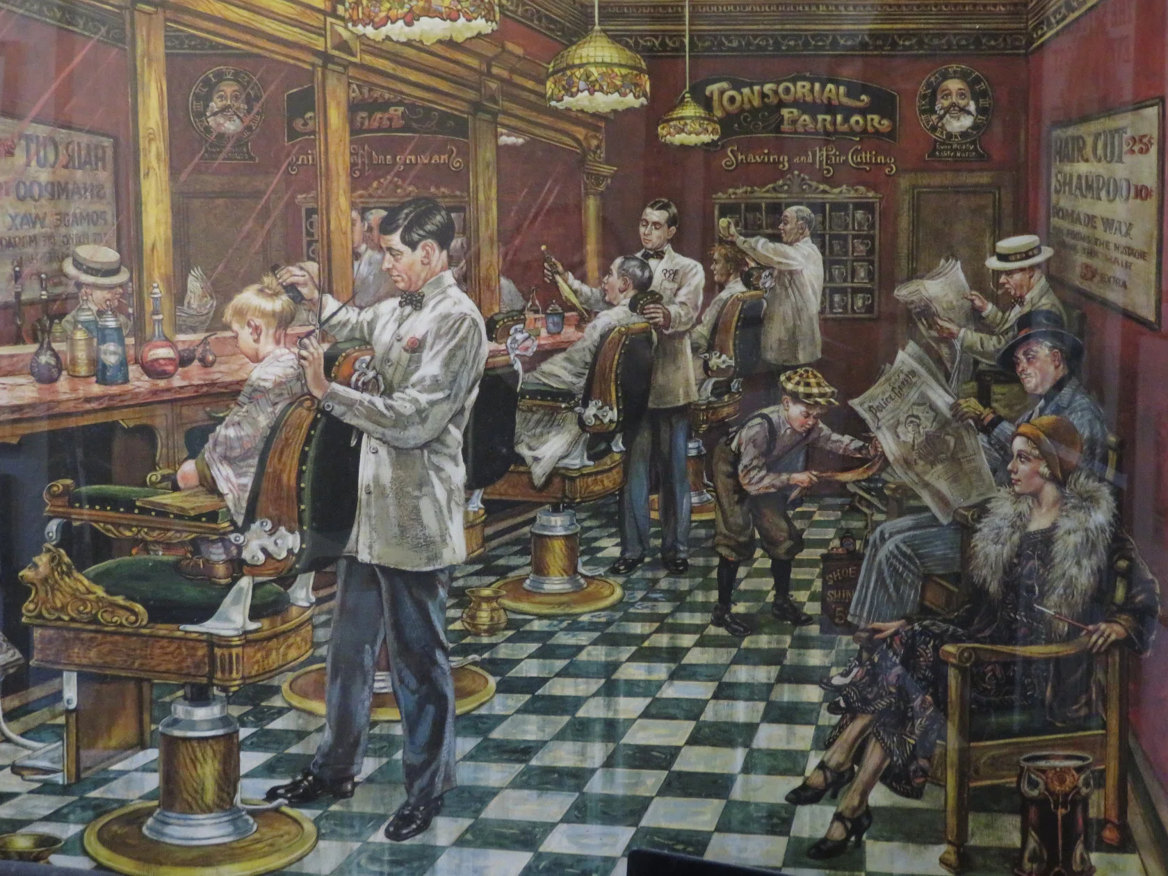 時代遅れの床屋です😅｜barber 三朝温泉の梶川理髪館（おかげさまで百年）