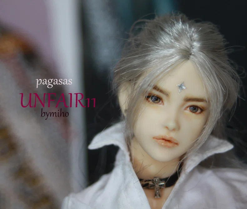1/6カスタムドールヘッド☆UNFAIR11☆Pegasus☆ bymiho☆六分の一男子