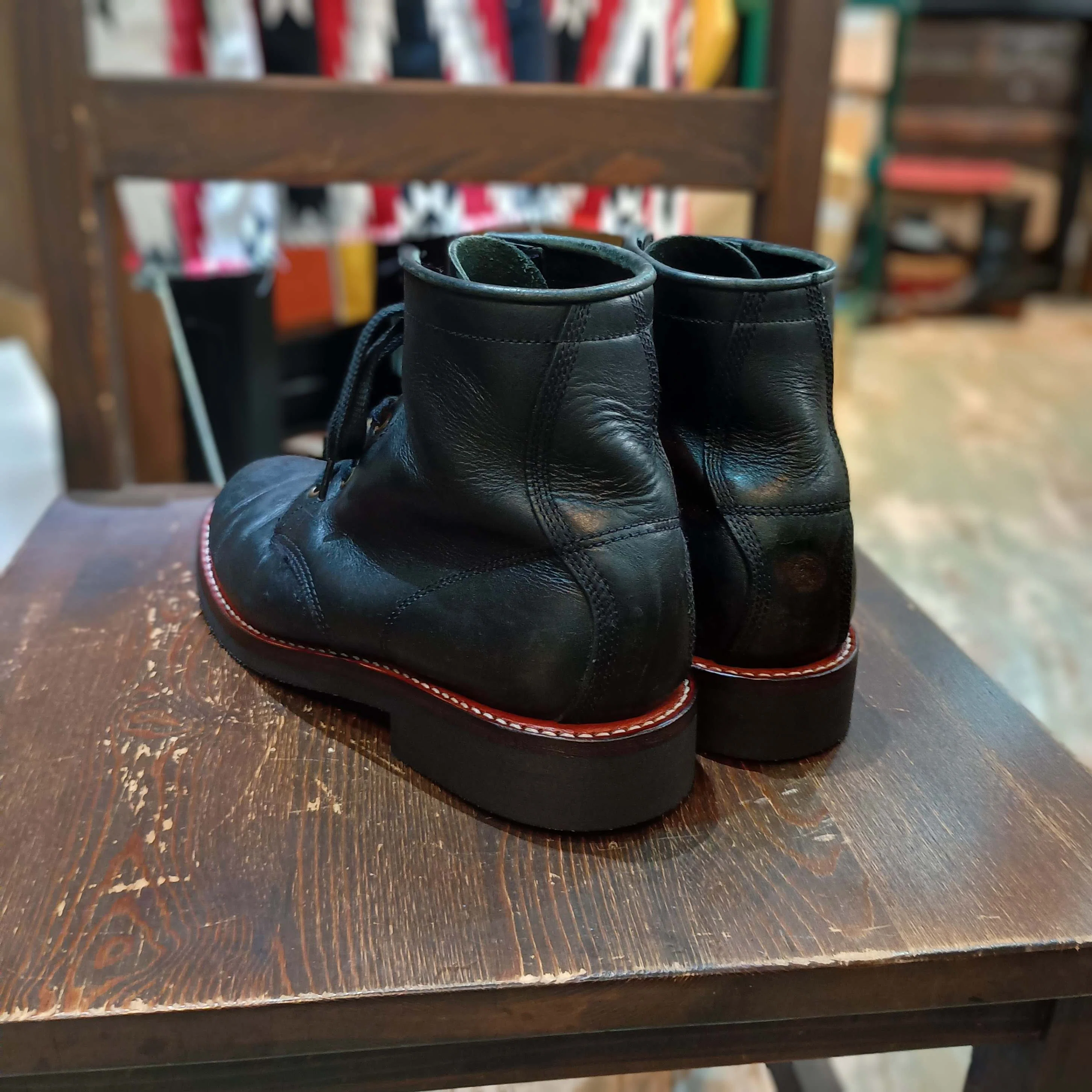 Resole/ソールカスタム】PISTOLERO/ピストレロ+vibram#700，Rewelt実施