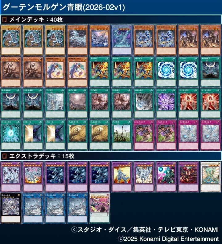 遊戯王研究ノート：グーテンモルゲン青眼で「3すくみ」を作る｜上岡