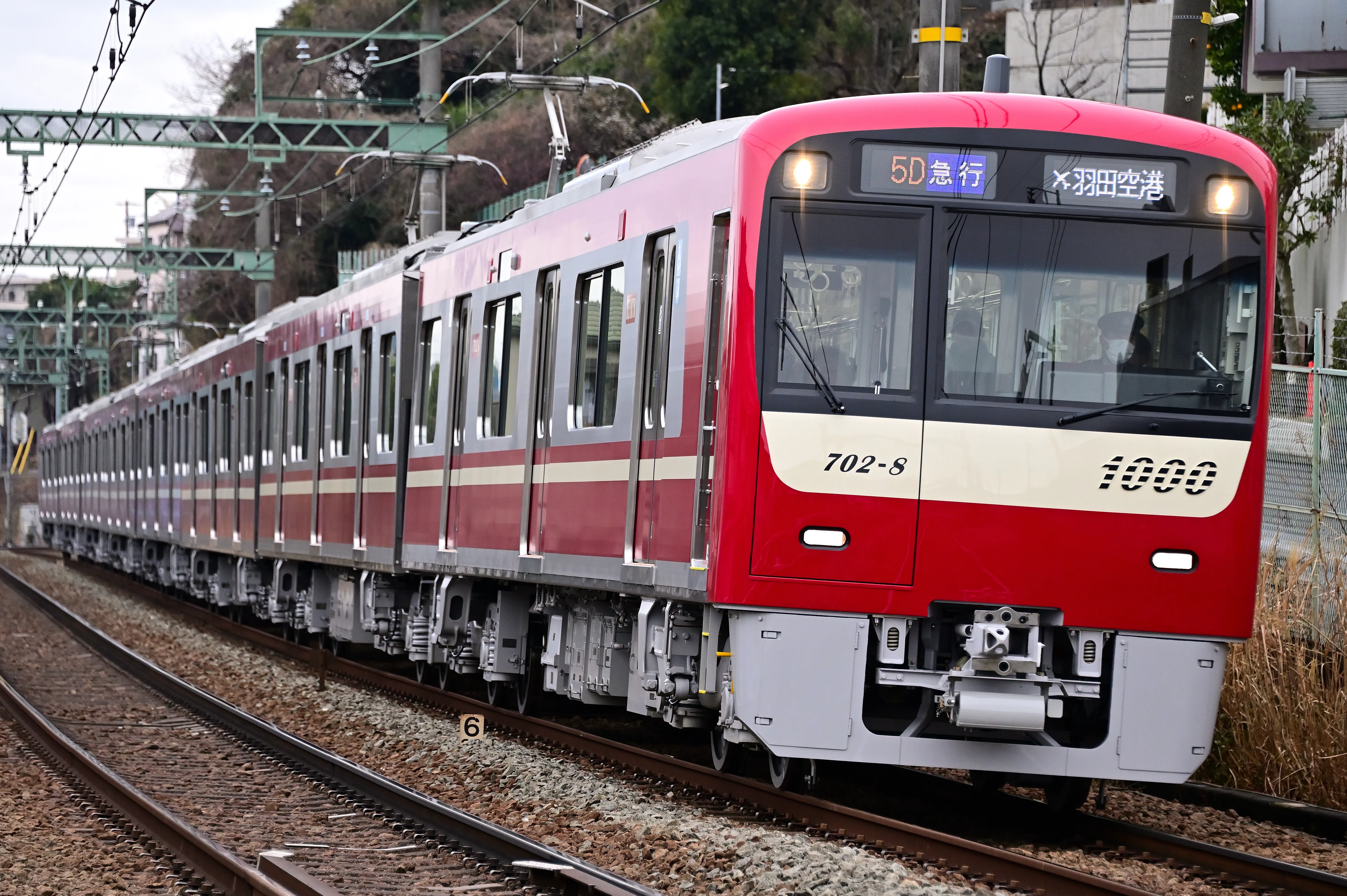 J‐TREC出場】【京急電鉄】新1000形1700番台(1702編成) J-TREC横浜事業