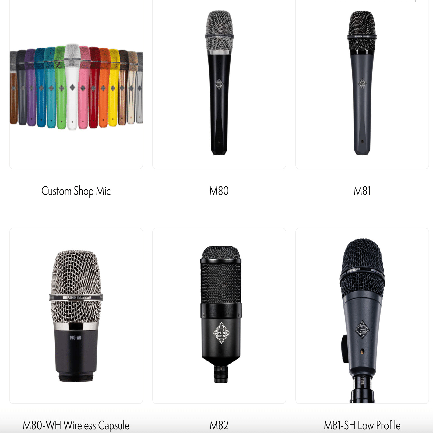 Telefunken M81 ダイナミックマイク TELEFUNKEN ( テレフンケン ) M81 送料無料 | サウンドハウス